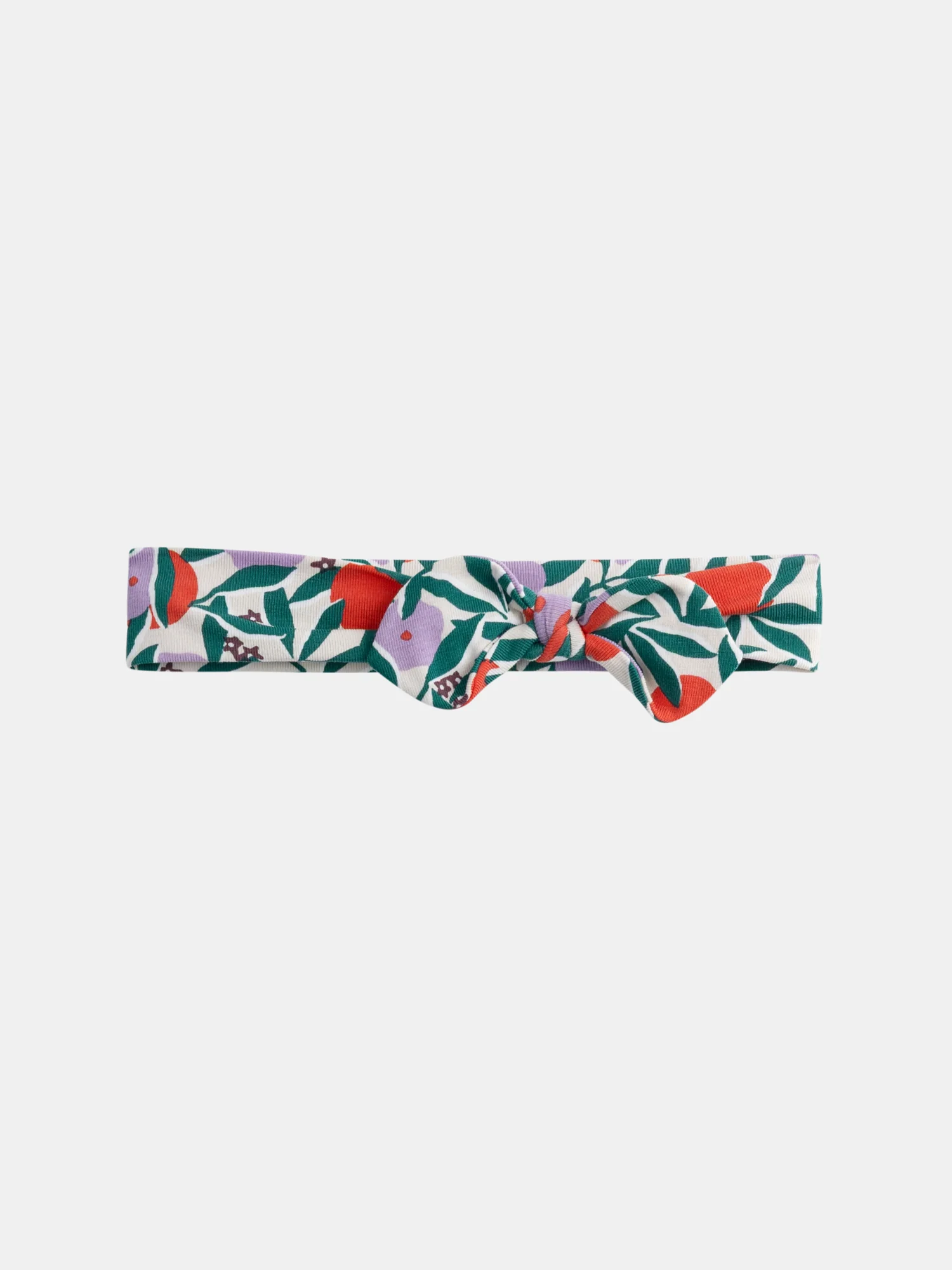 Bandeau motif fleuri pour bébé fille