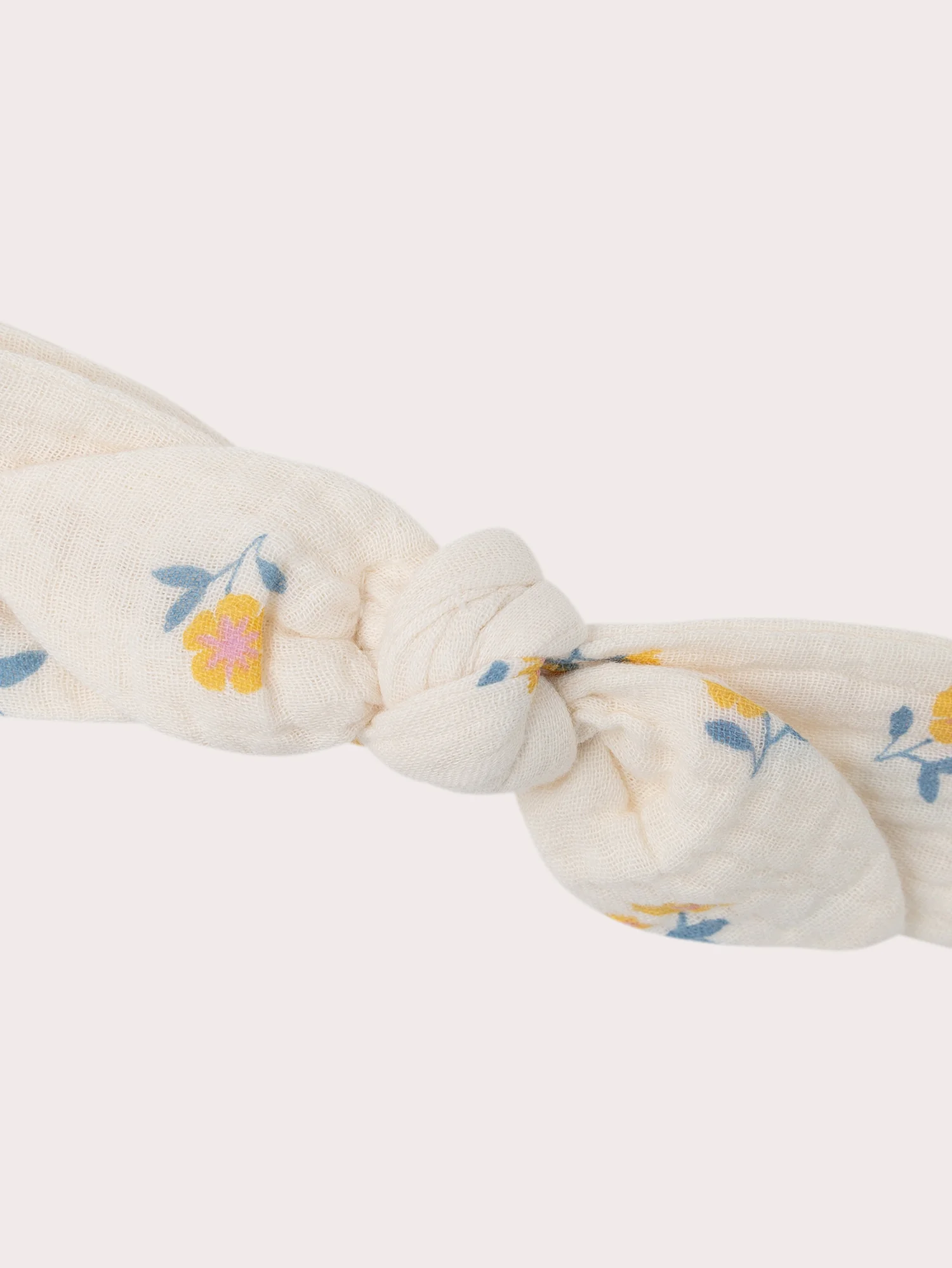 Bandeau imprimé fleuri bébé fille - Image 2