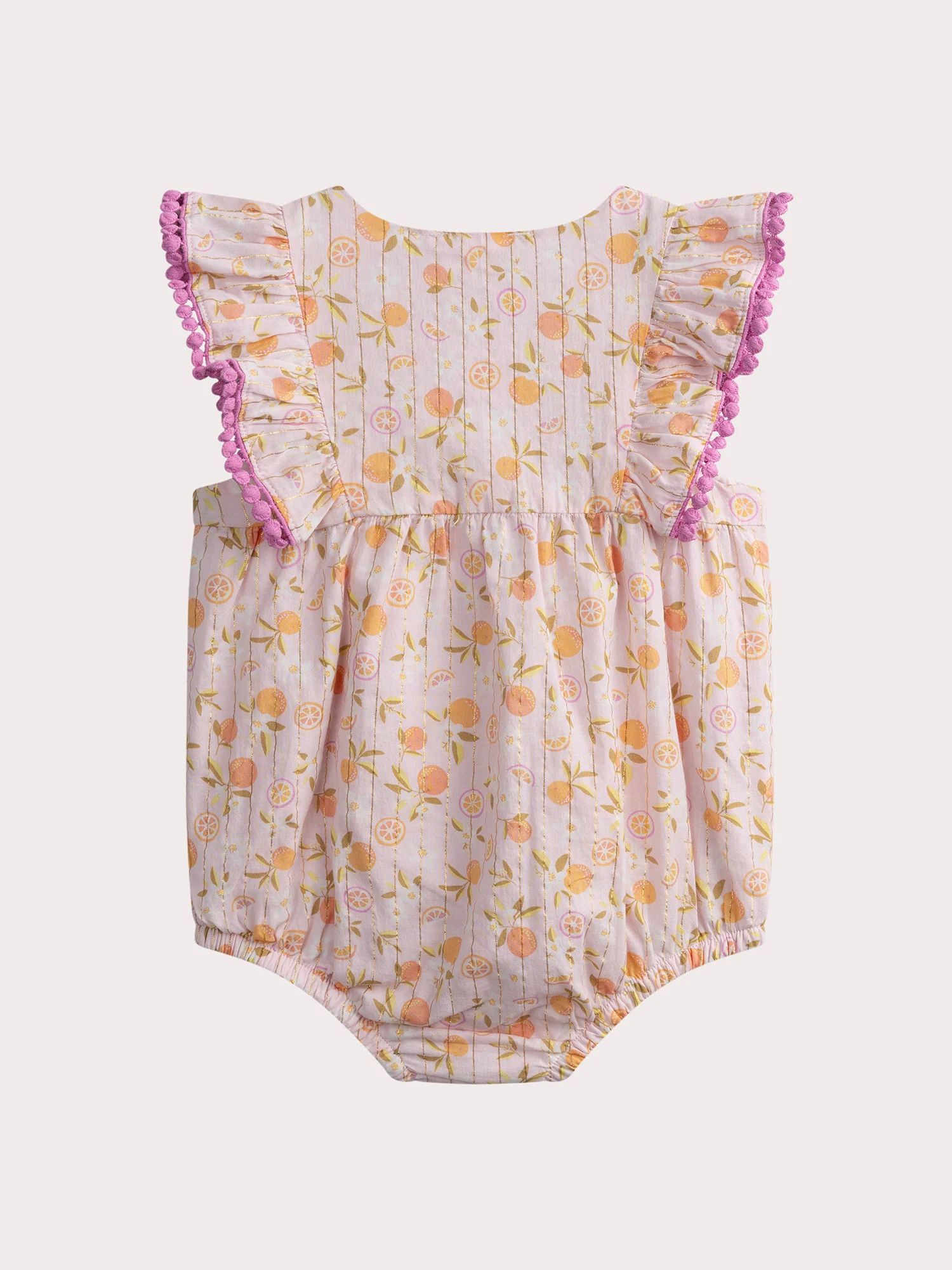 Barboteuse agrumes pour bébé fille - Image 3