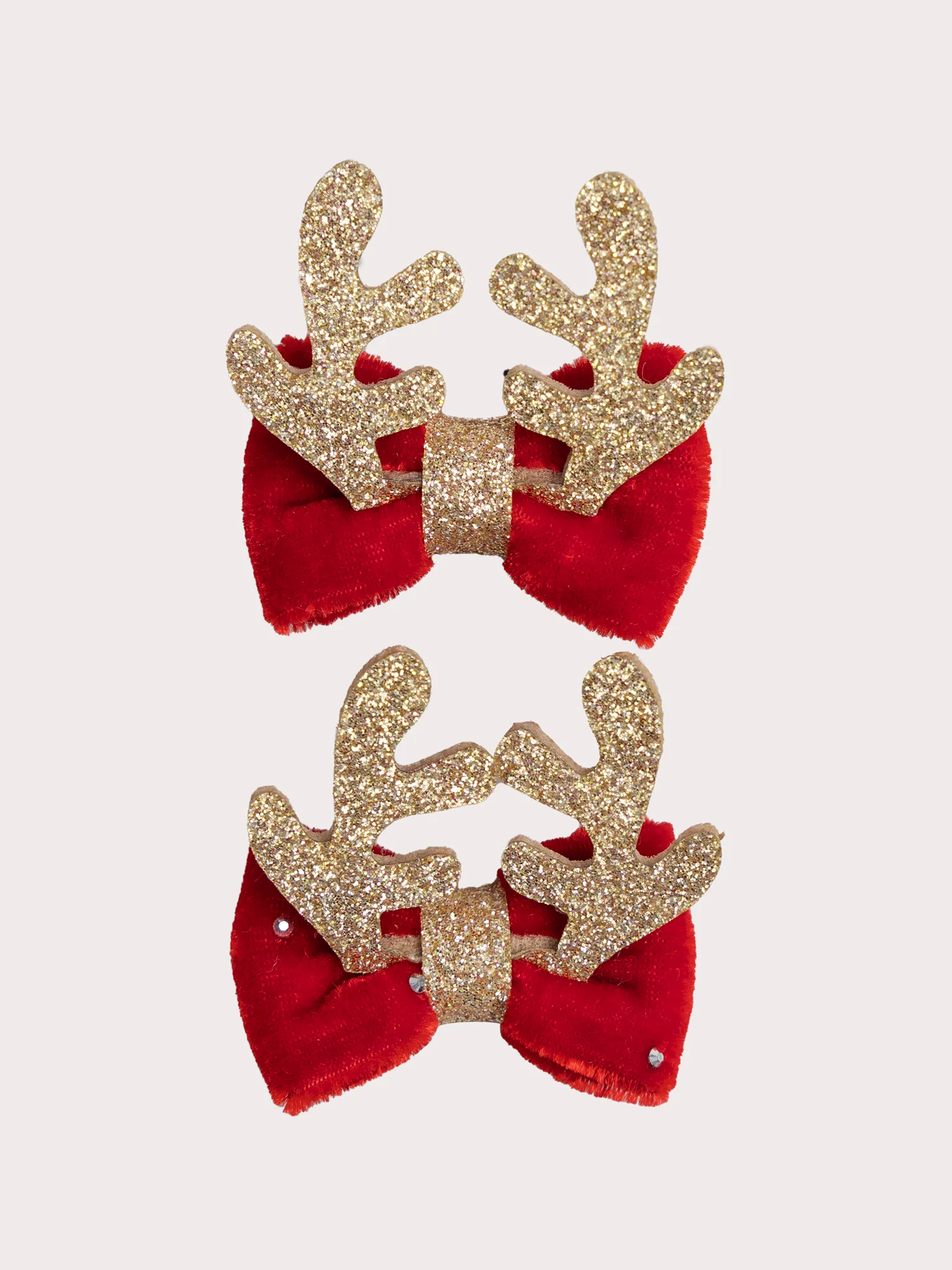 Lot de 2 barrettes fantaisie Noël pour fille
