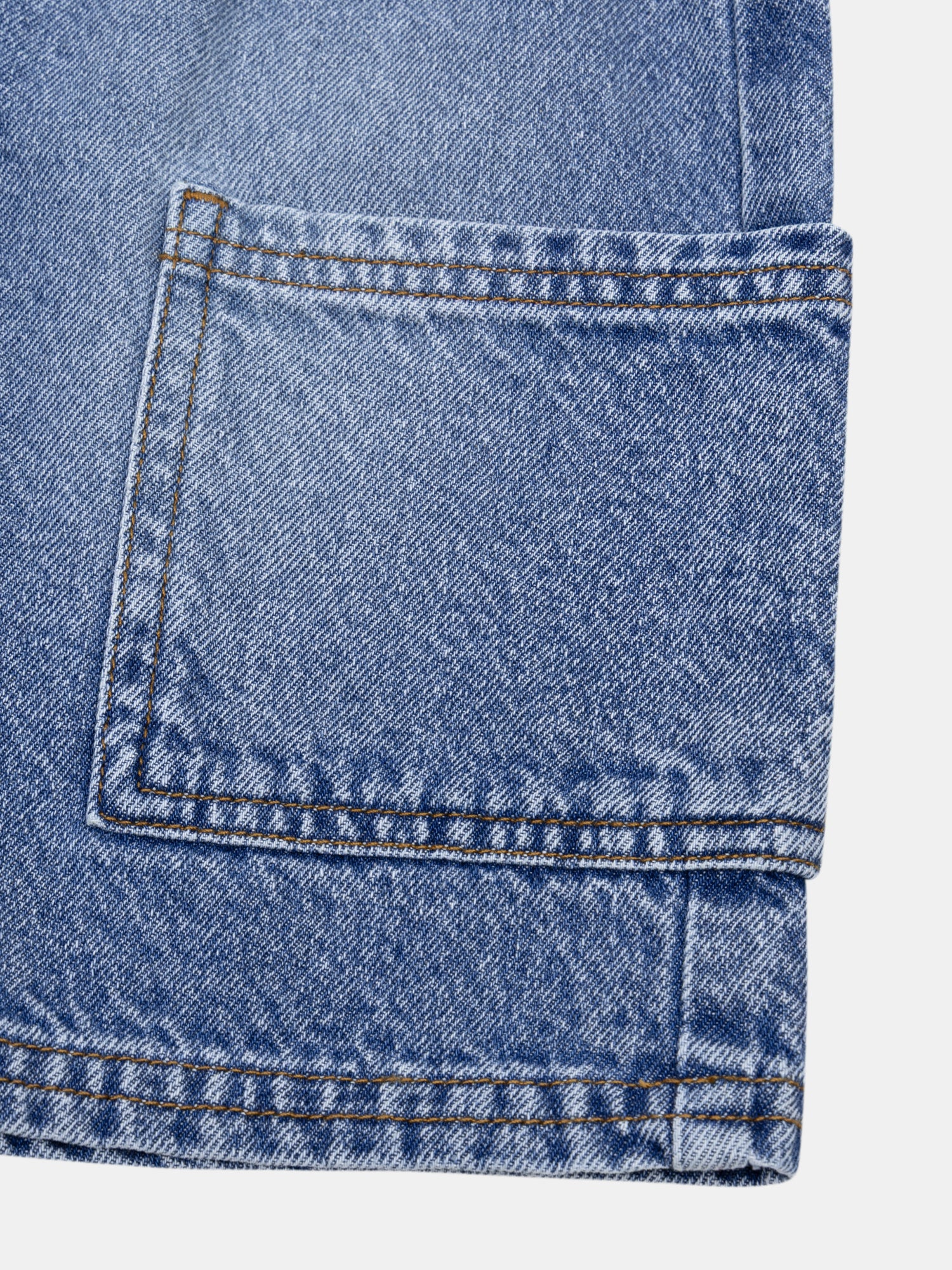 Bermuda en denim bleu pour garçon - Image 3