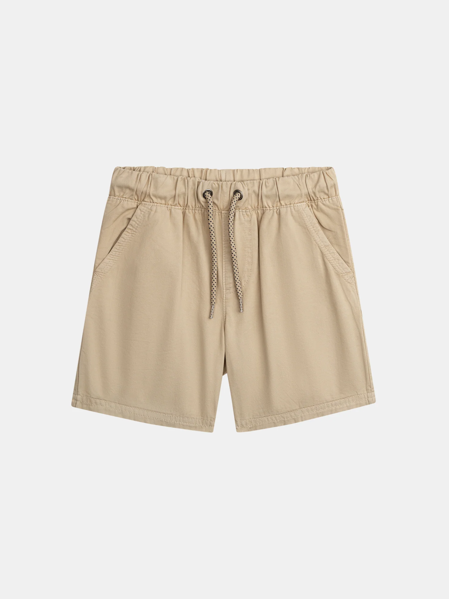 Bermuda beige à poches devant et dos pour garçon