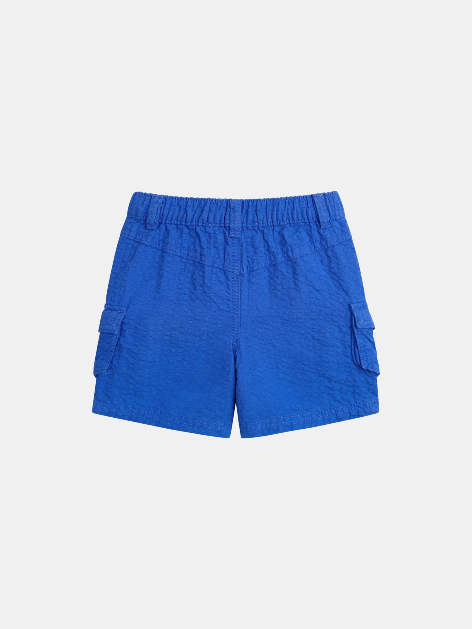 Bermuda cargo bleu électrique pour bébé garçon - Image 4