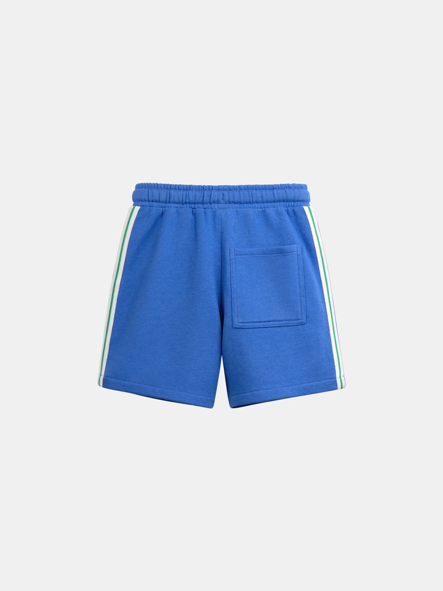 Bermuda bleu à bandes fantaisies pour garçon - Image 6