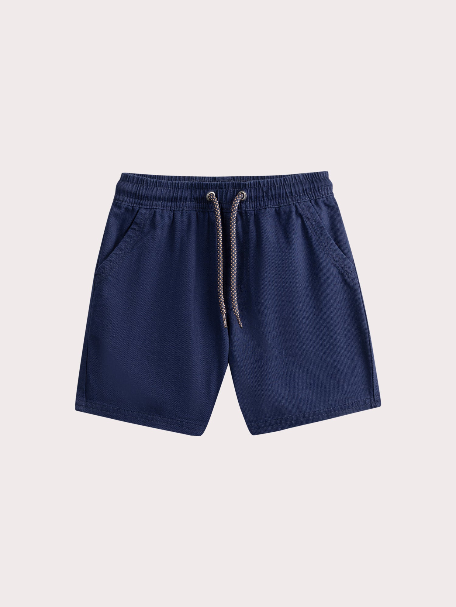 Bermuda bleu foncé en twill