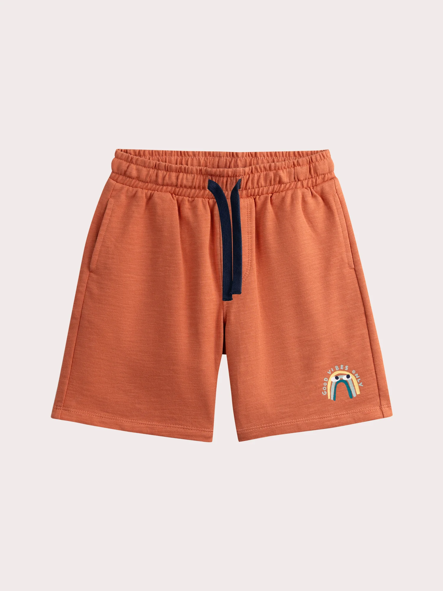 Bermuda couleur brique en french terry