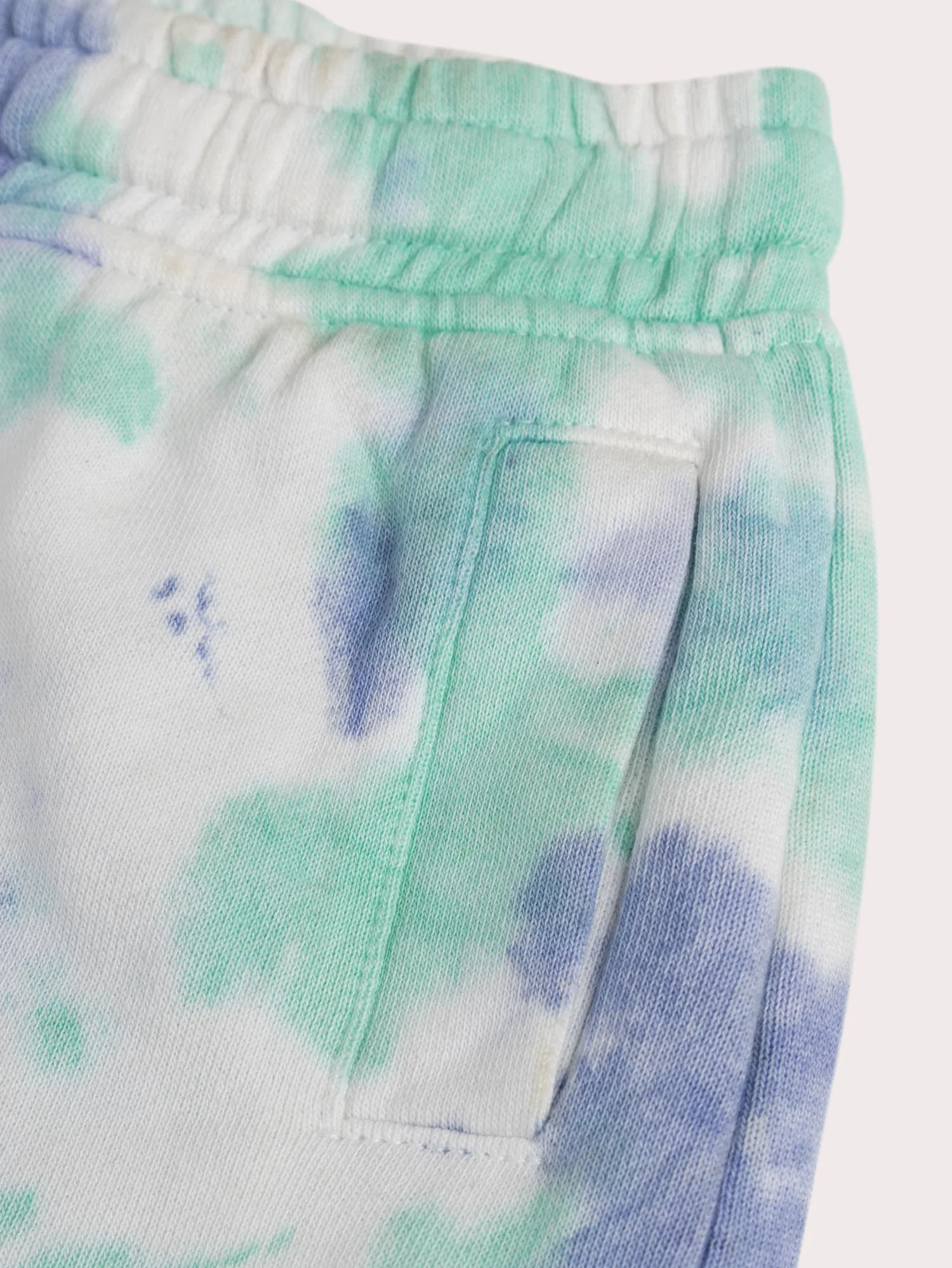 Bermuda ecru et bleu tie & dye - Image 3