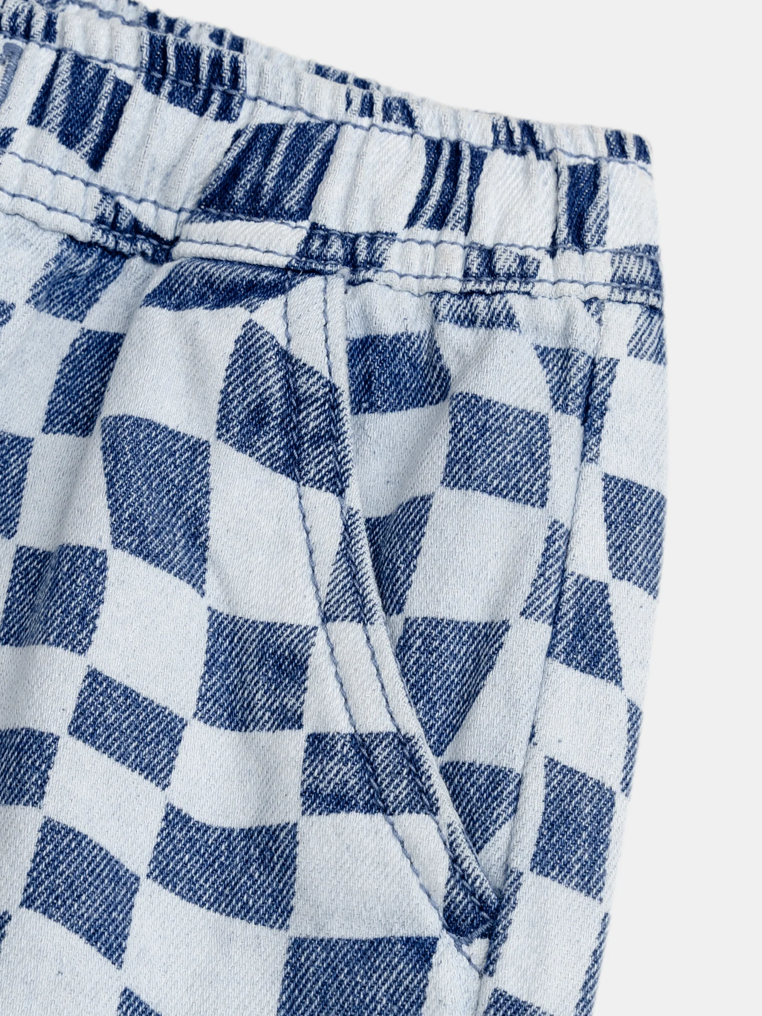 Bermuda en denim bleu - Image 4