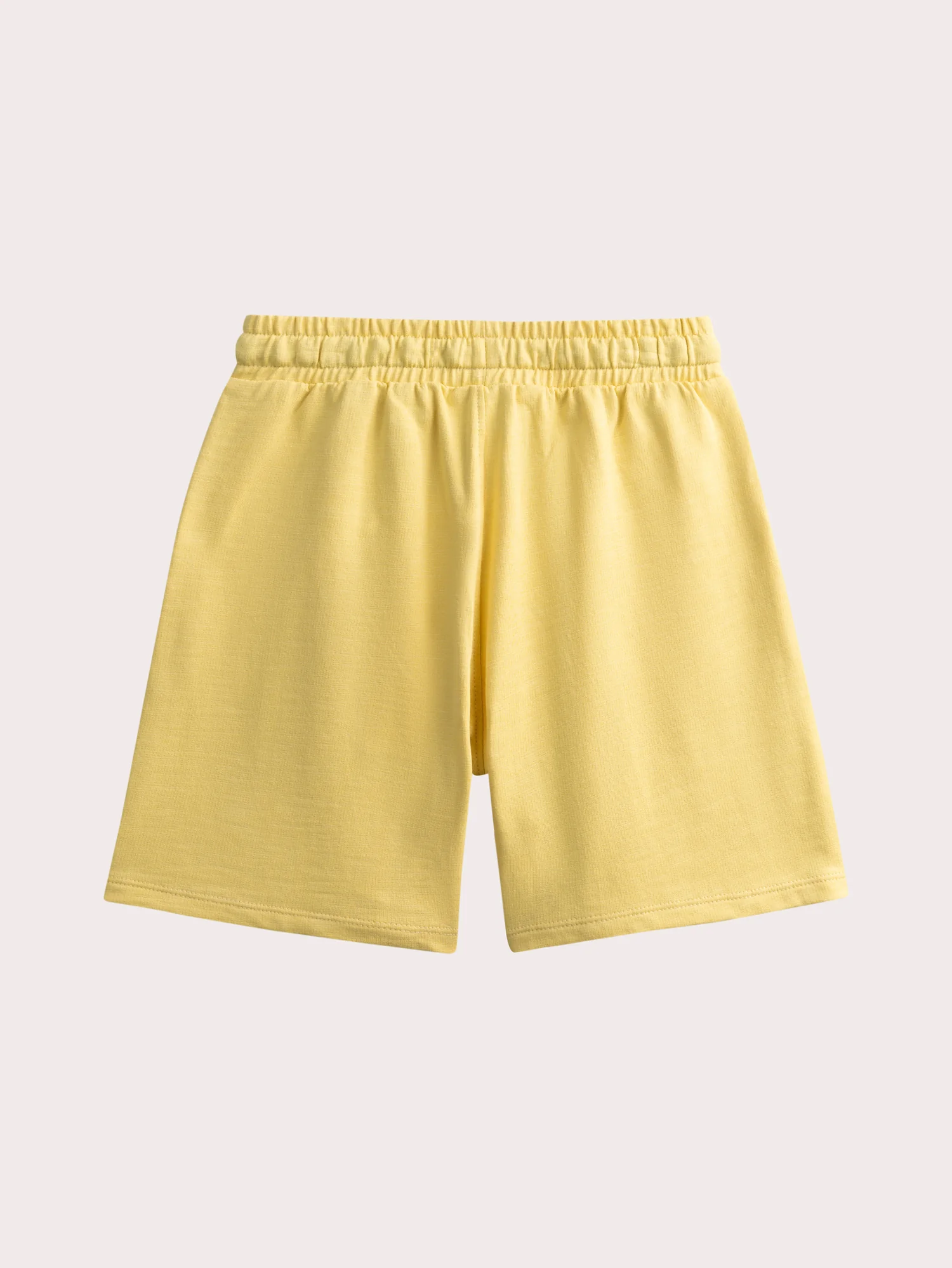 Bermuda jaune en french terry - Image 4