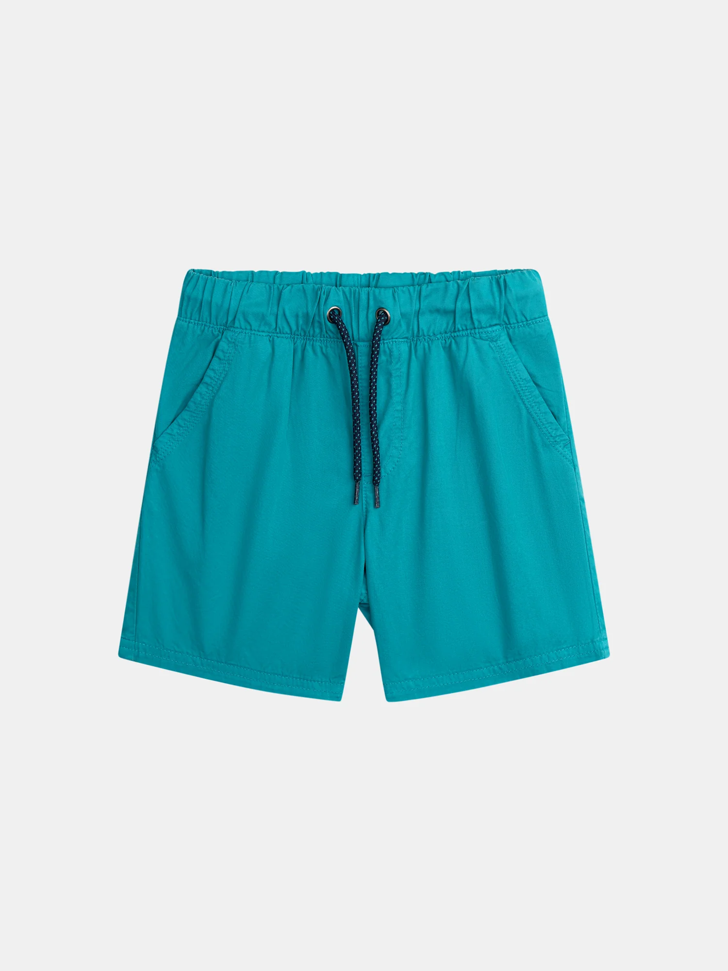 Bermuda turquoise à poches devant et dos pour garçon