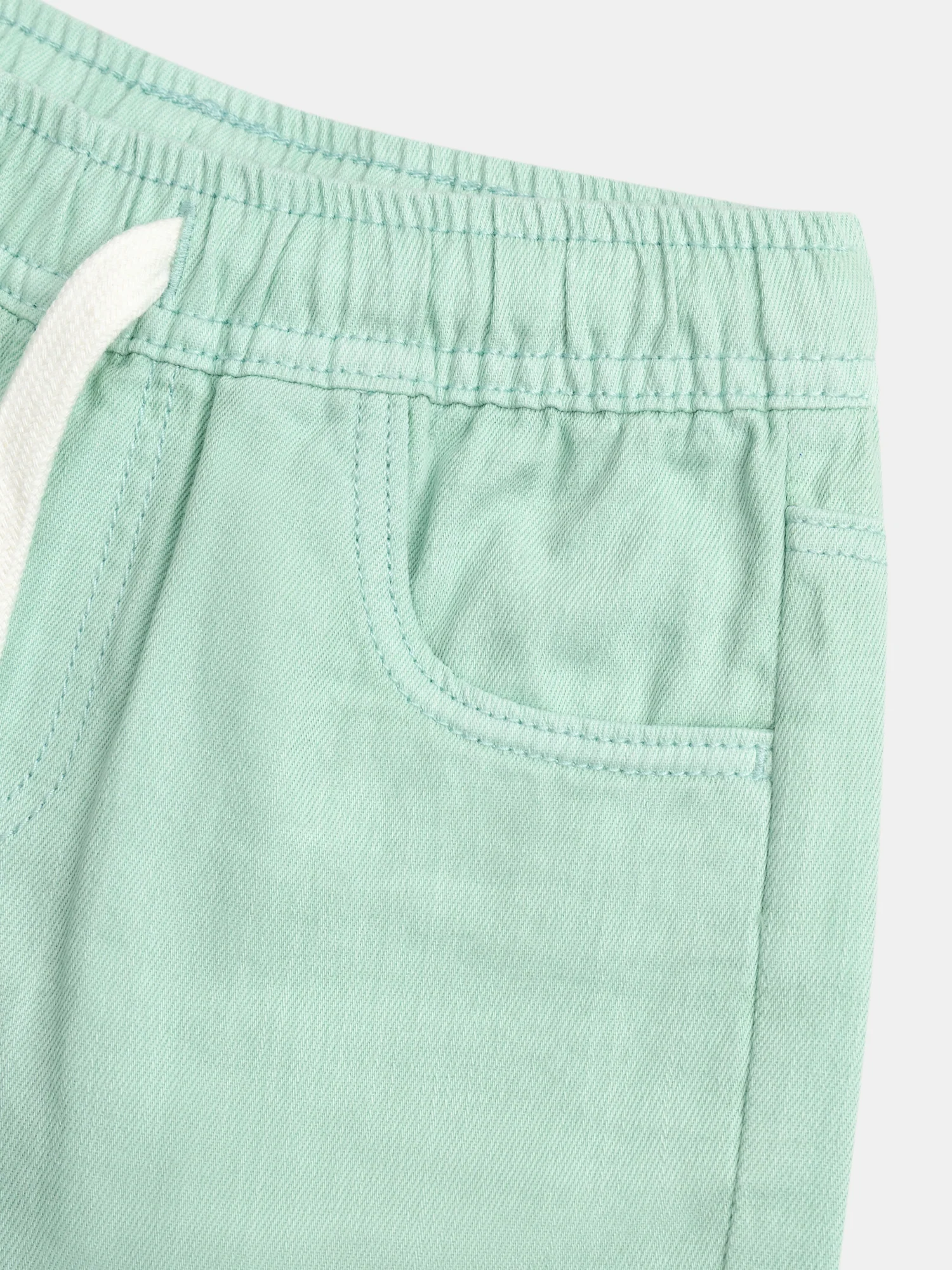 Bermuda vert en twill pour garçon - Image 5