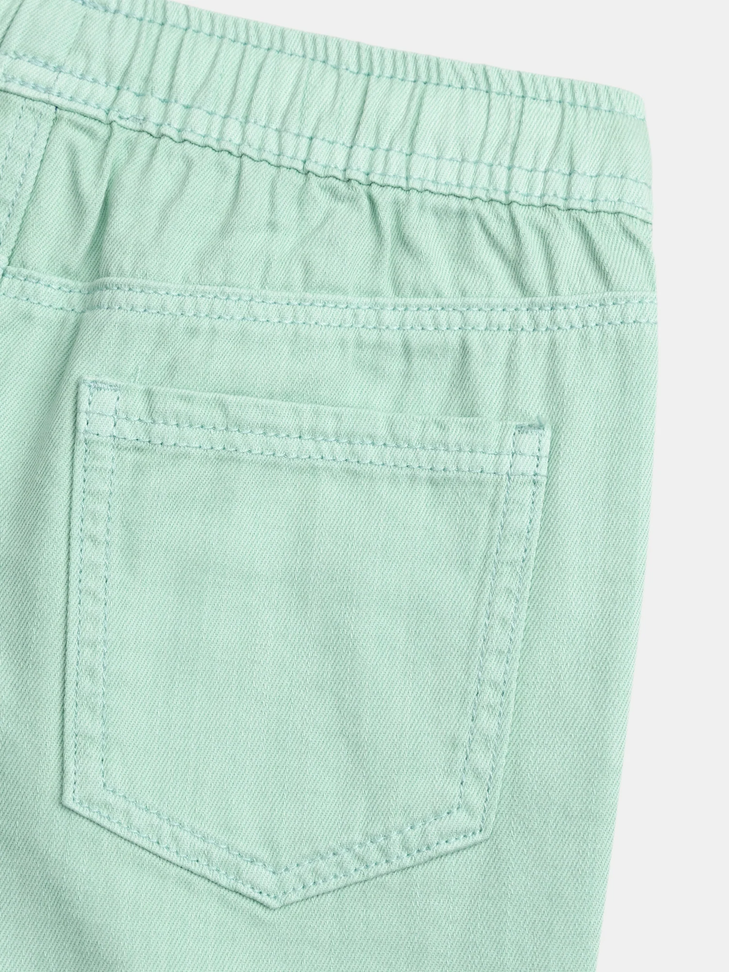 Bermuda vert en twill pour garçon - Image 6