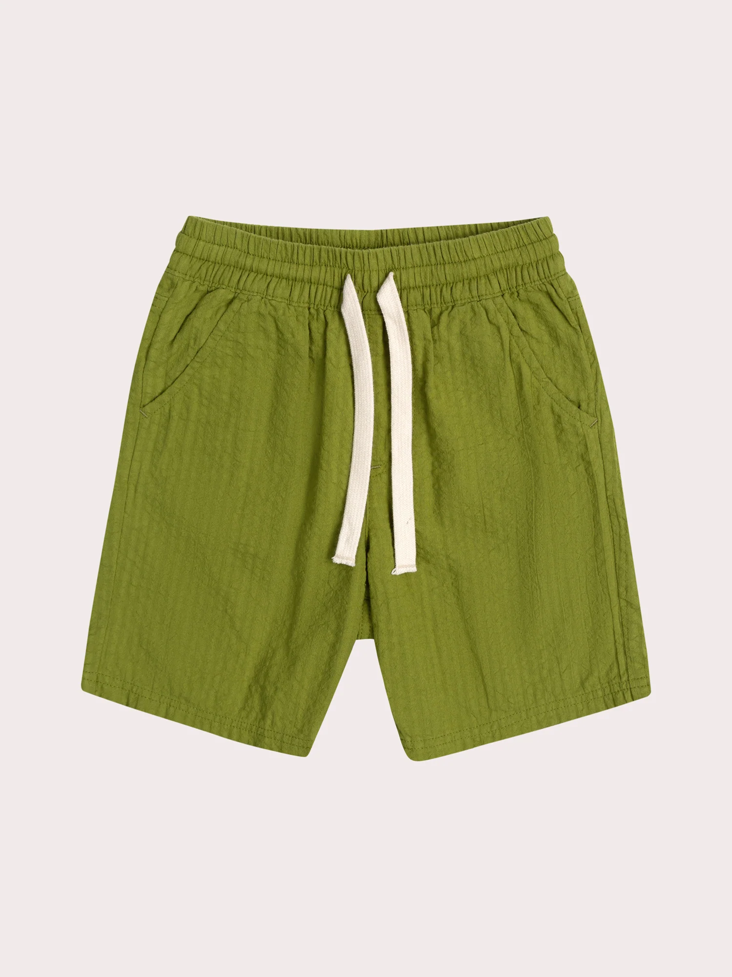 Bermuda vert gaufré