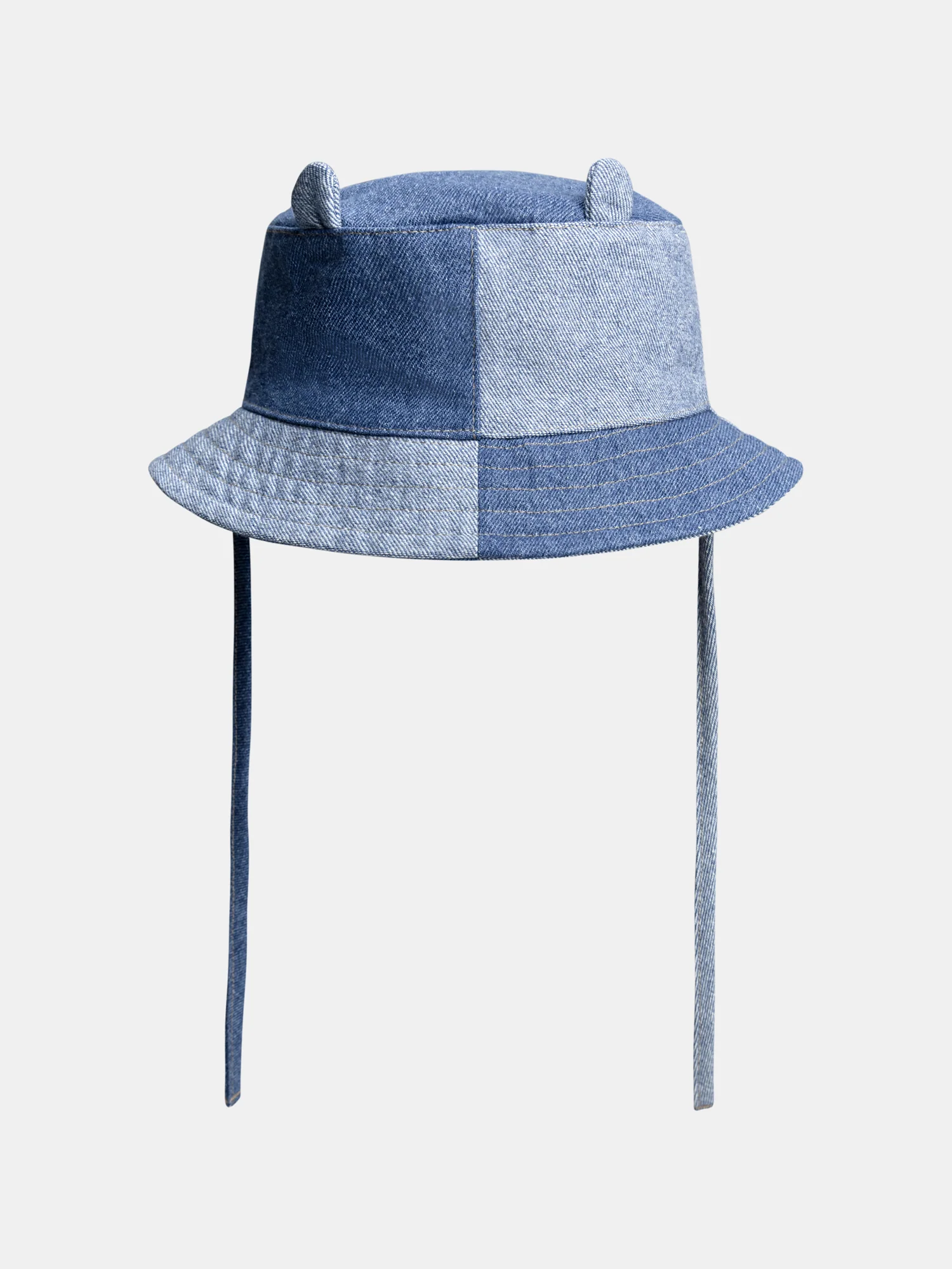 Bob en denim bicolore pour bébé garçon