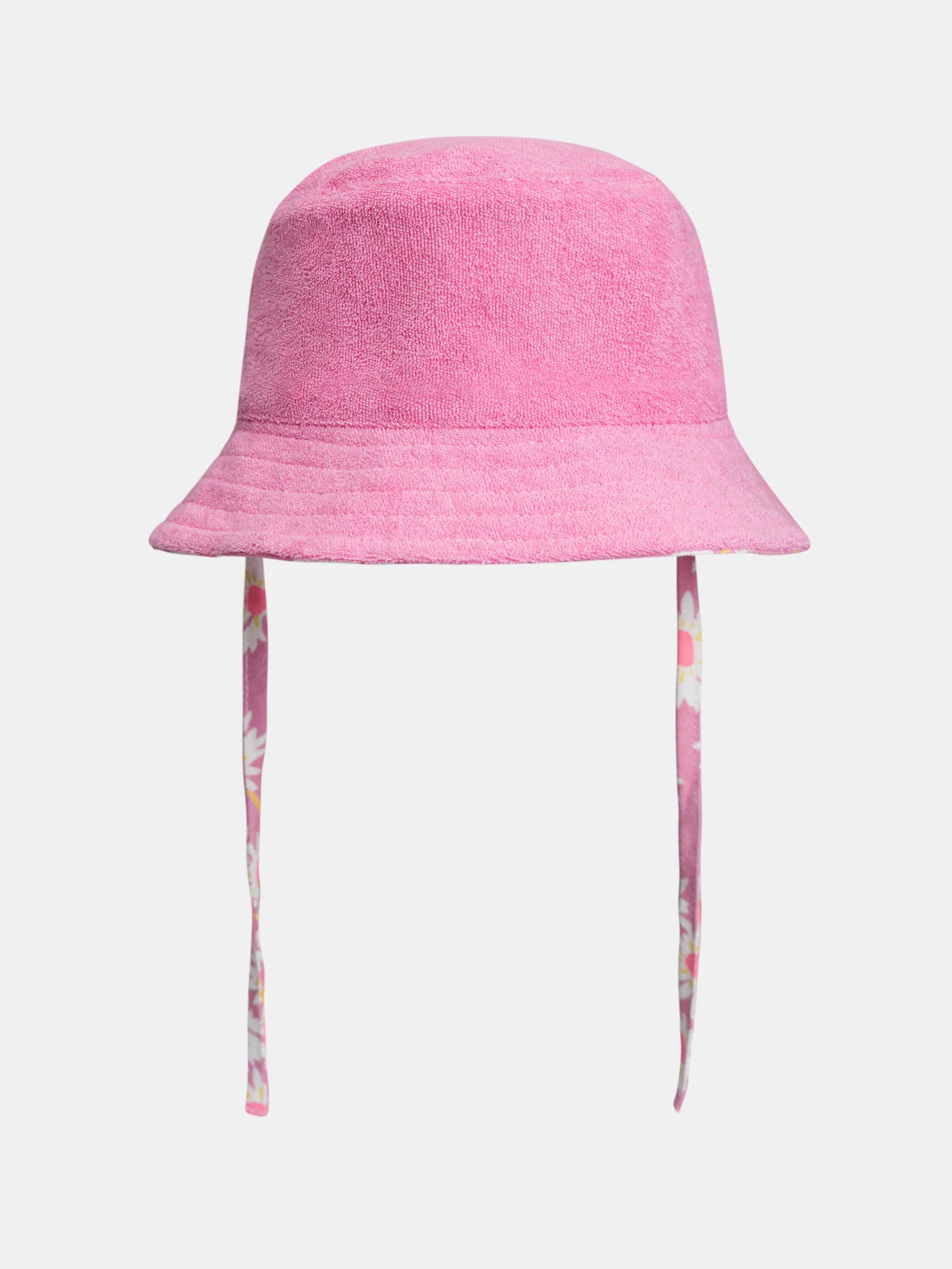 Bob réversible imprimé fleuri pour bébé fille - Image 3