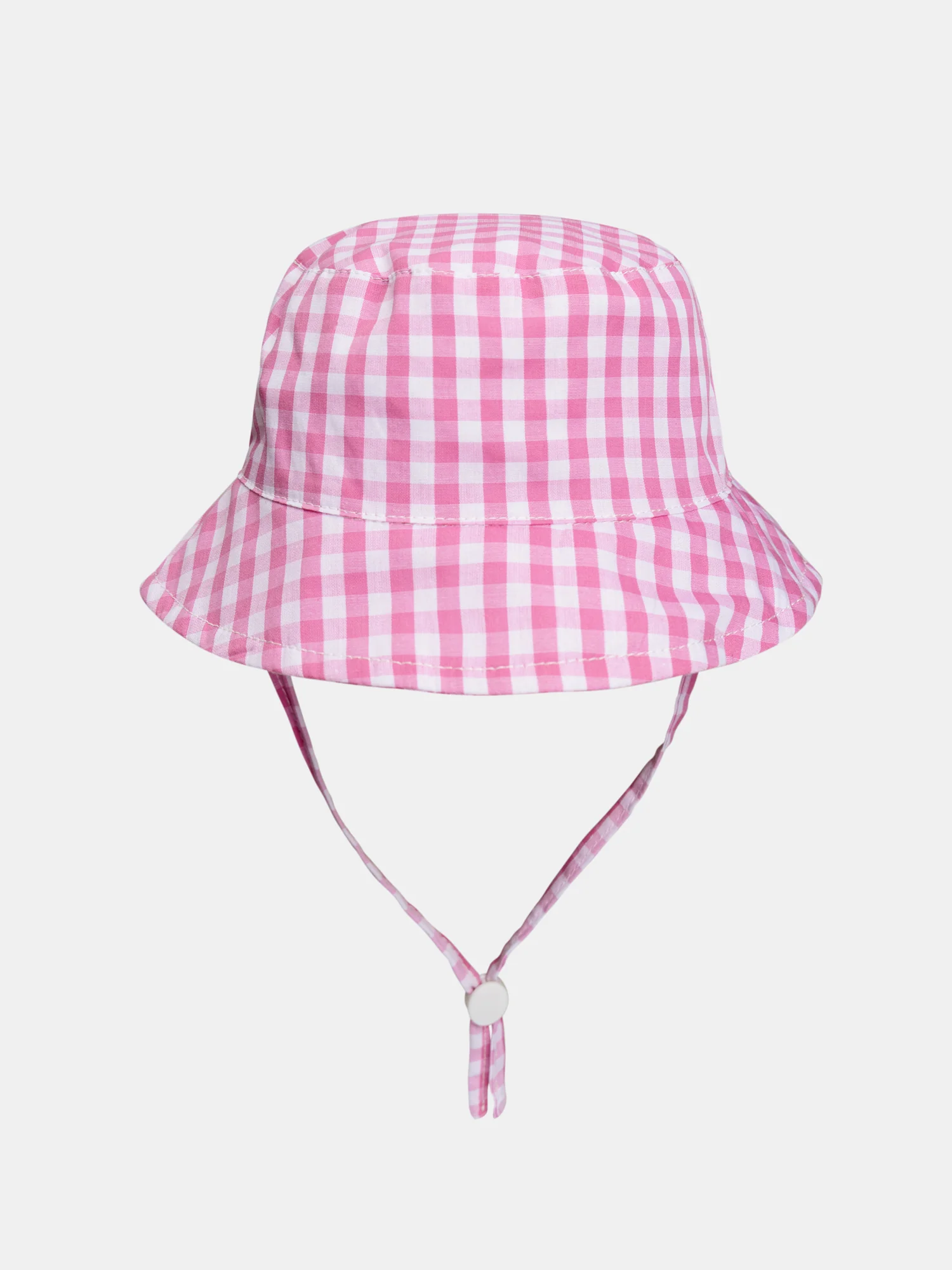 Bob vichy rose pour bébé fille