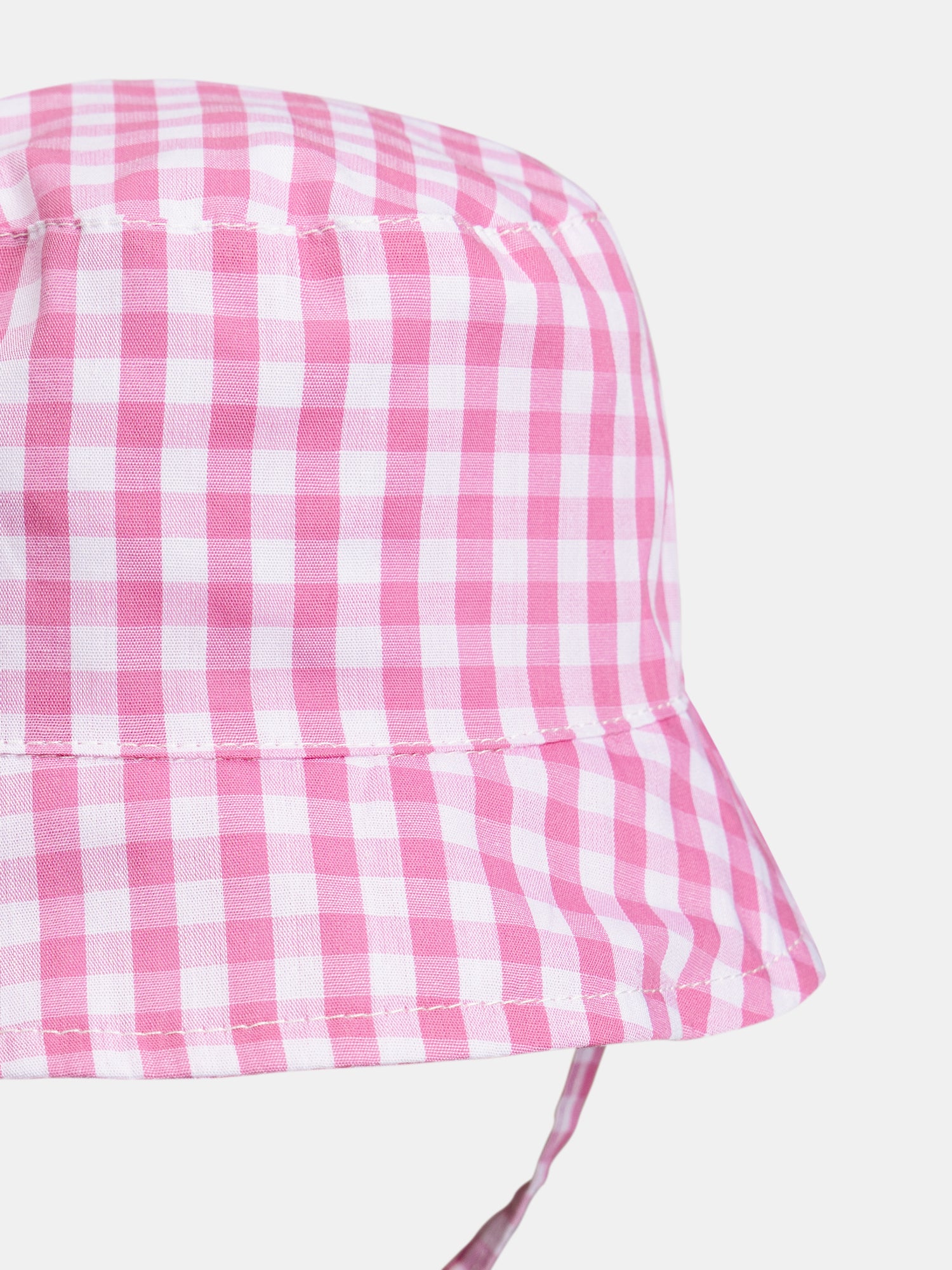 Bob vichy rose pour bébé fille - Image 2