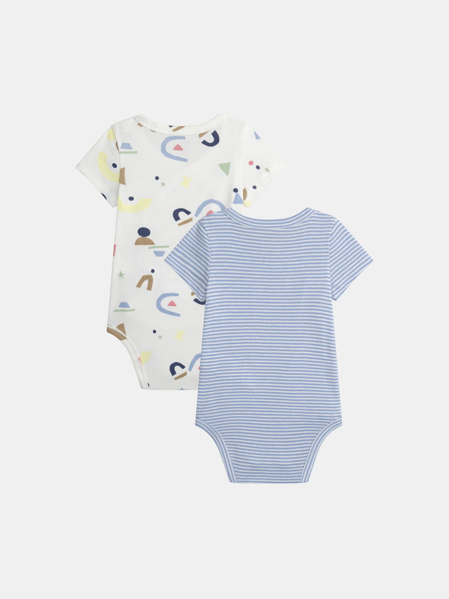 Lot de deux bodies imprimé fantaisie pour bébé garçon - Image 5