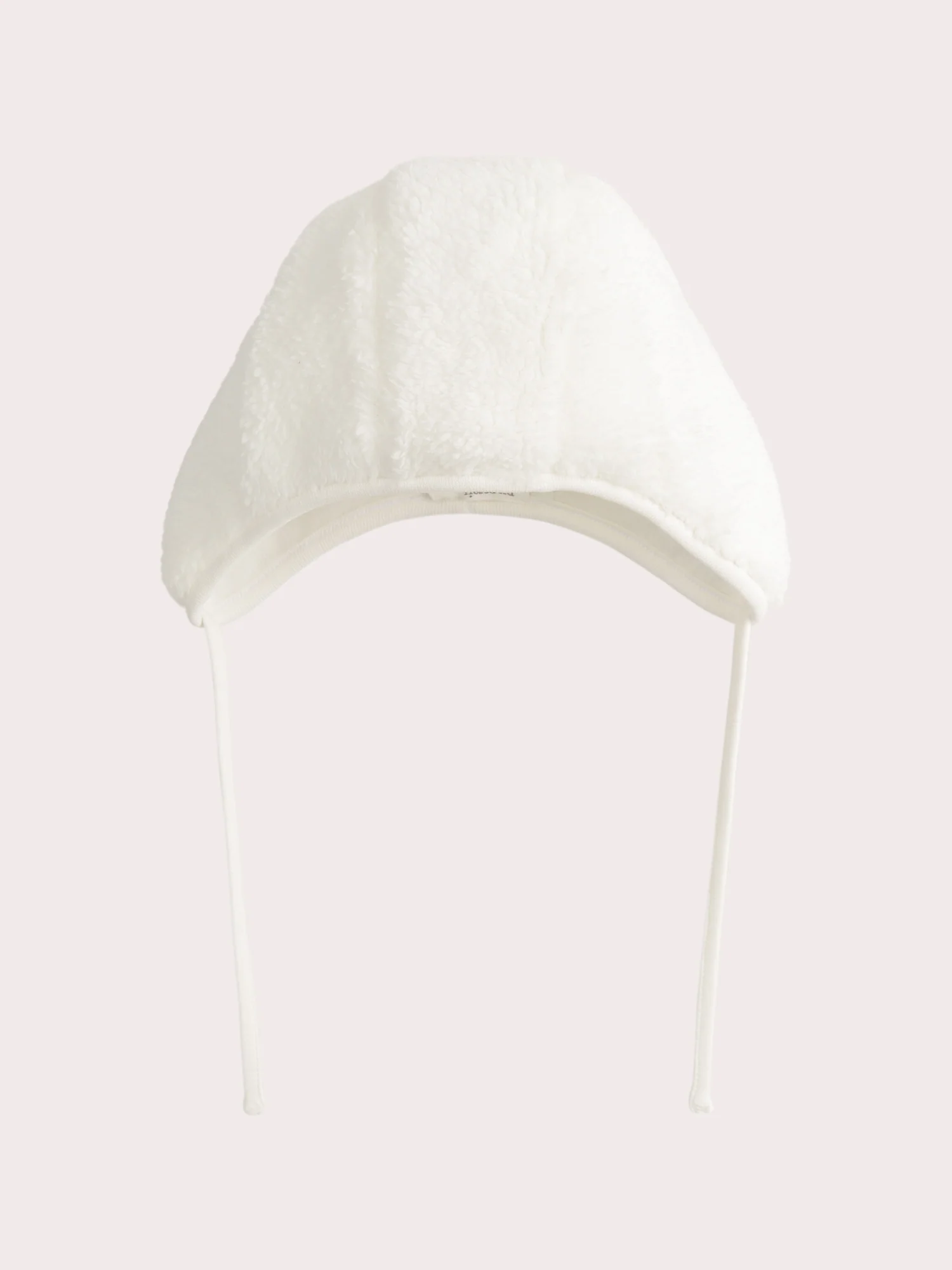 Bonnet naissance en fourrure synthétique
