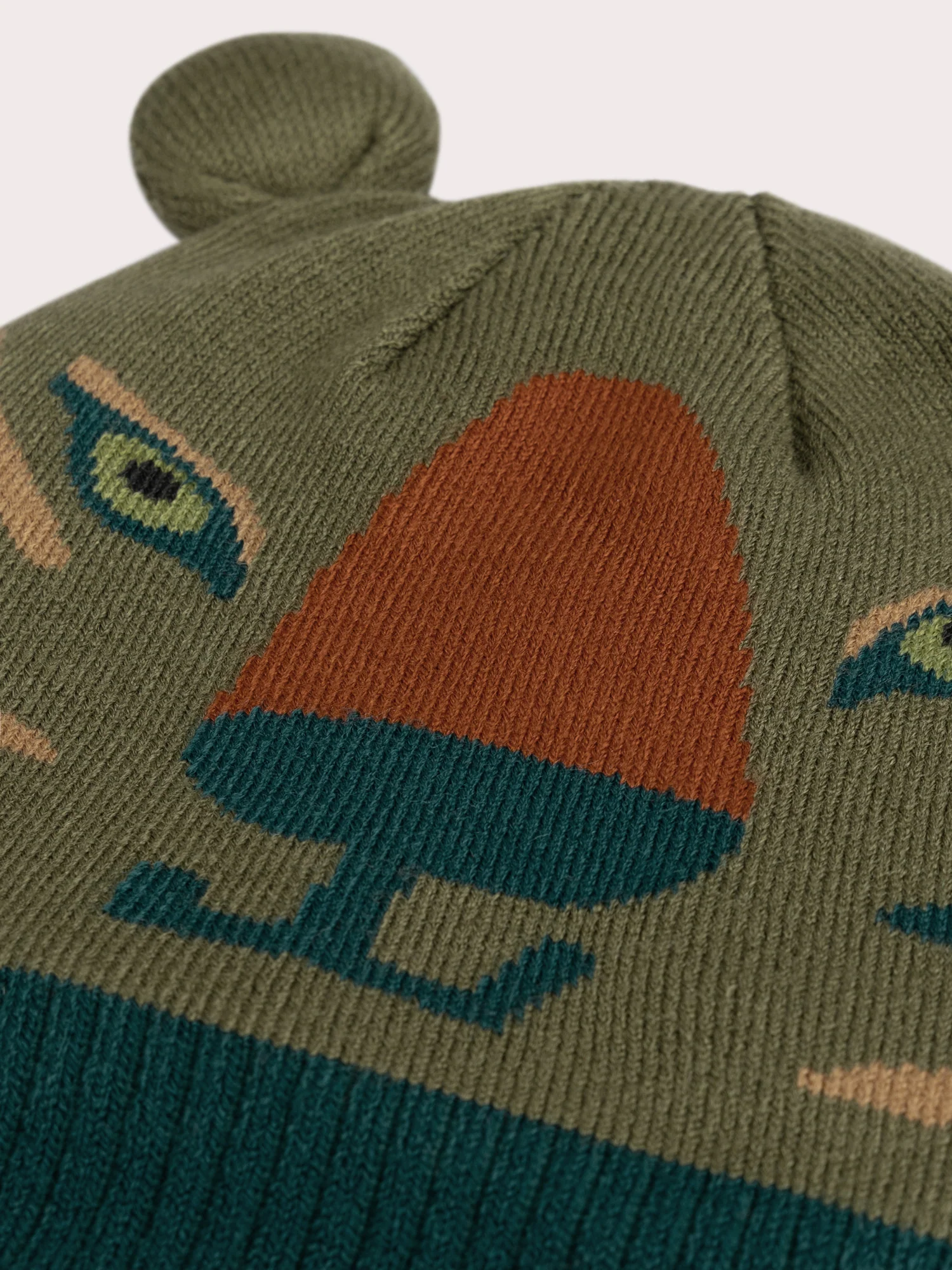 Bonnet vert animation tigre pour garçon - Image 2