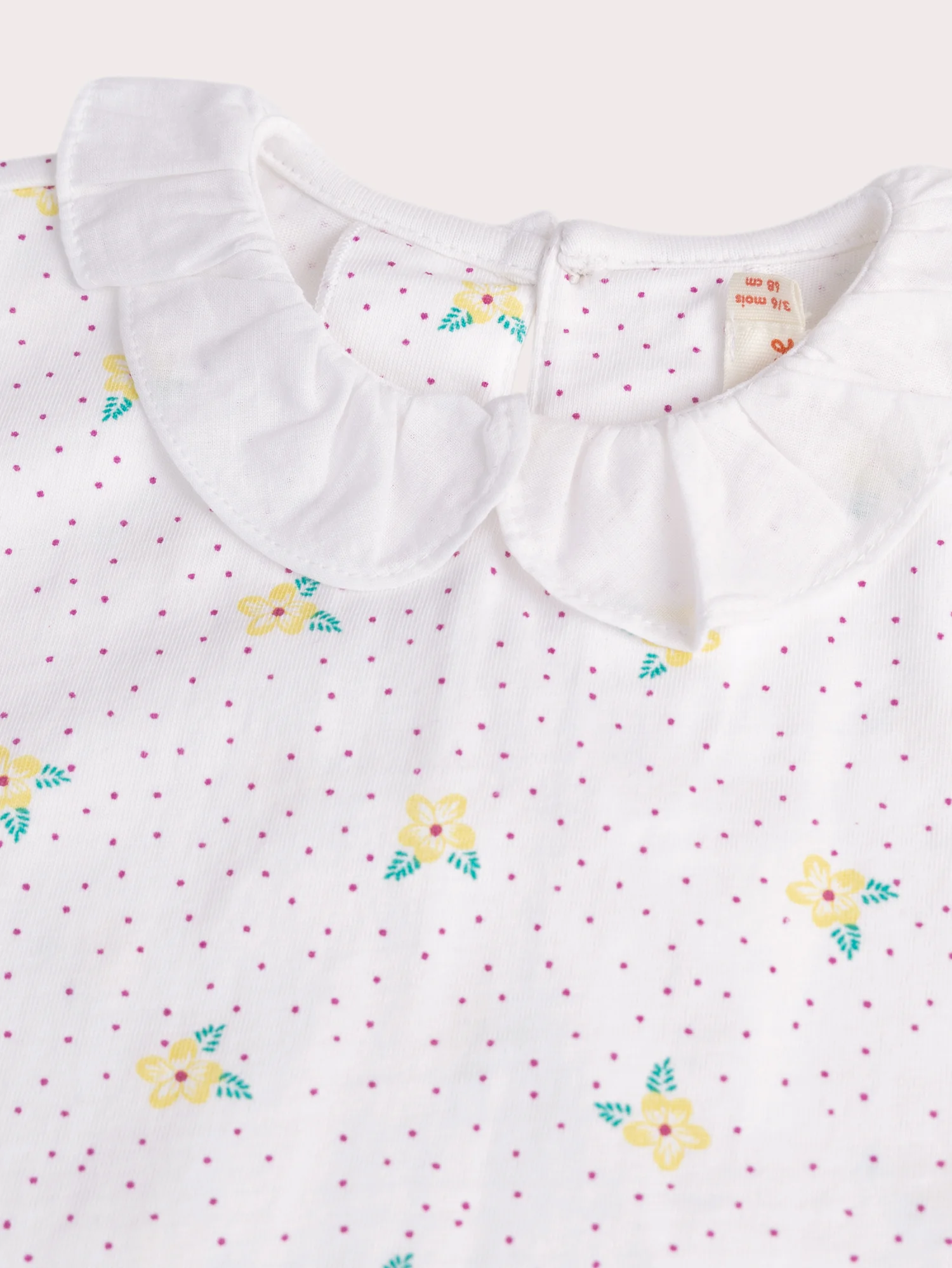 Brassière à fleurs pour bébé fille - Image 2