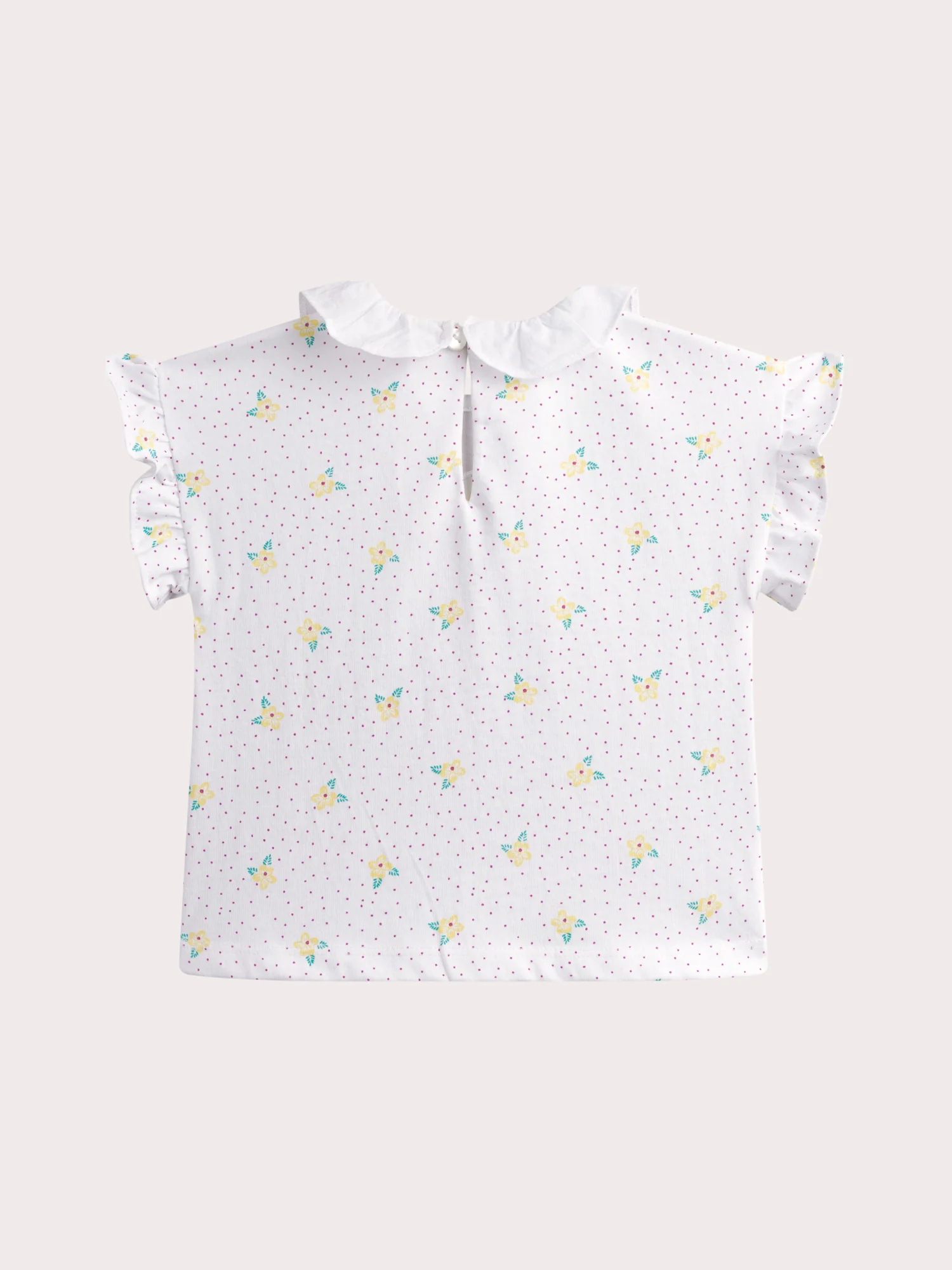 Brassière à fleurs pour bébé fille - Image 3