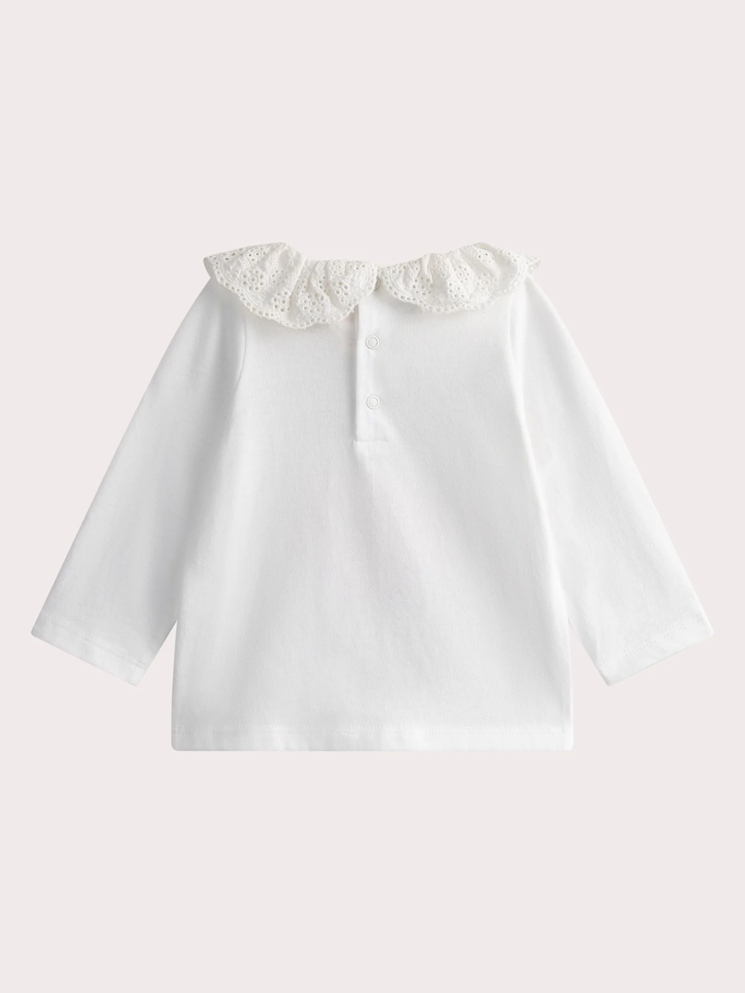 Brassiere blanc cassé pour bébé fille - Image 3