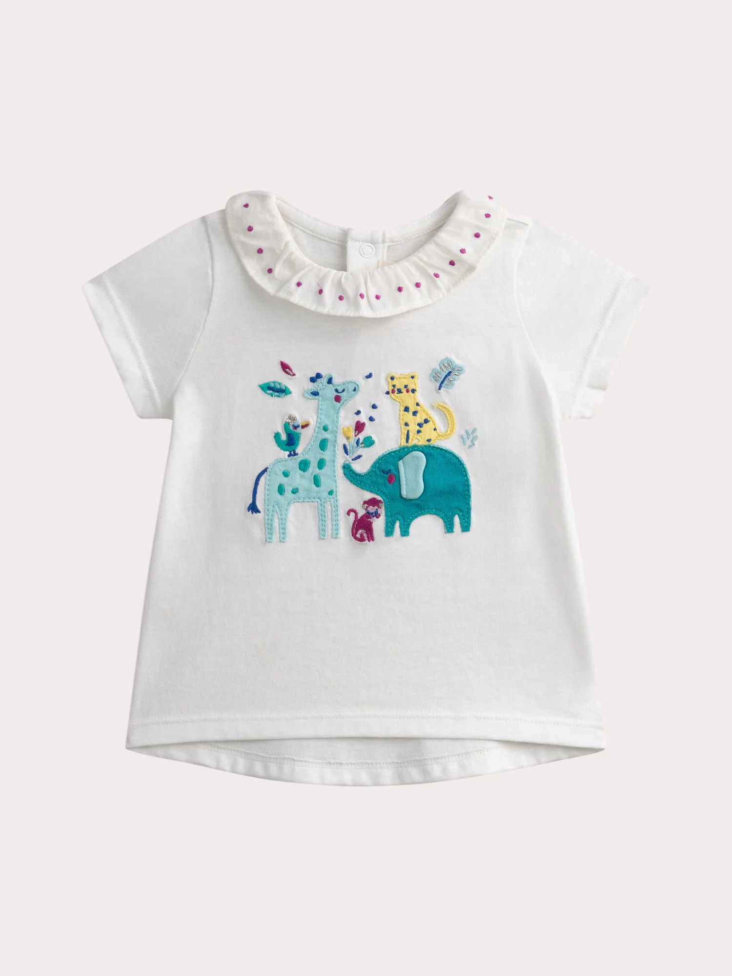 Brassière fantaisie écrue pour bébé fille
