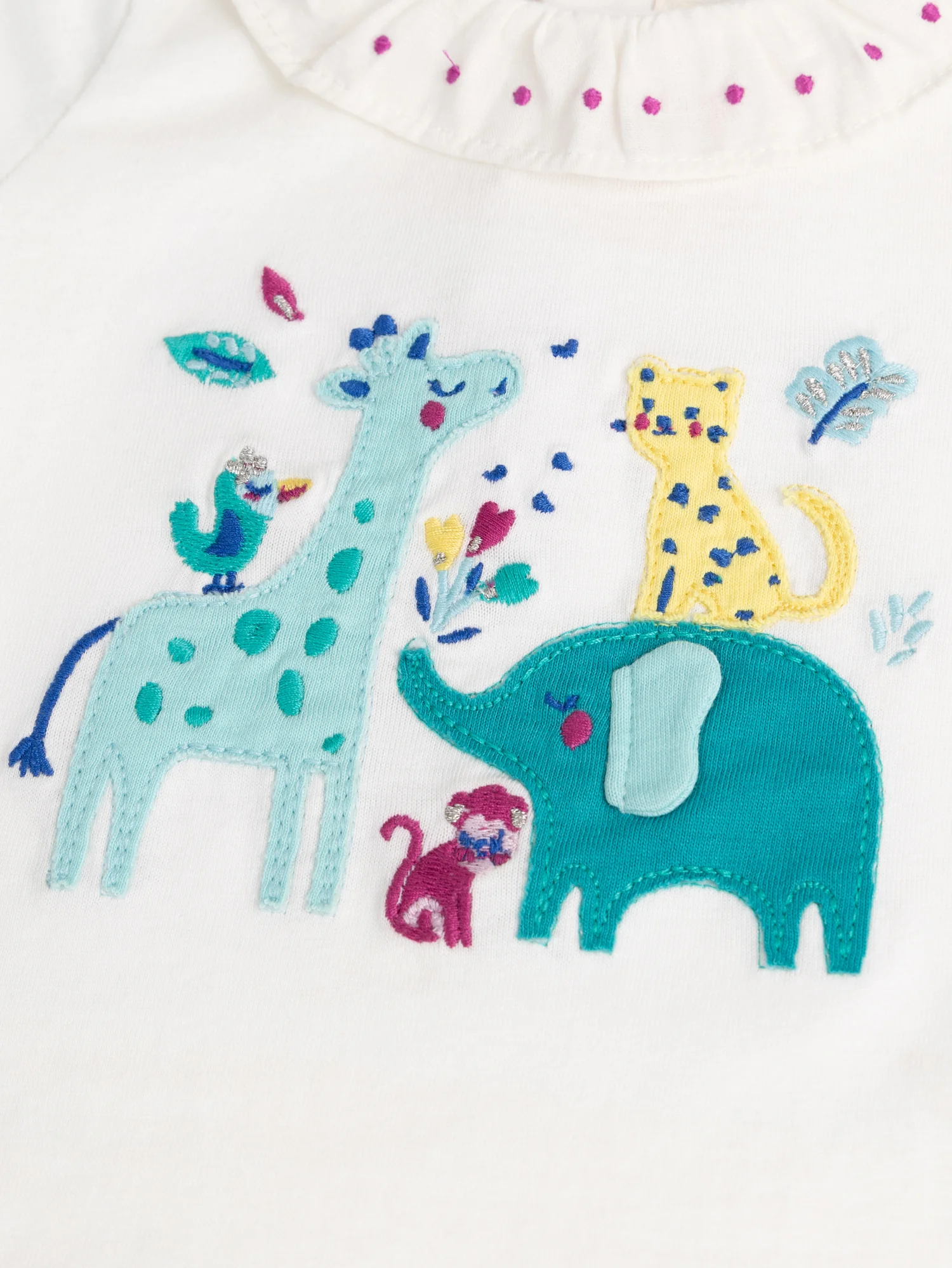 Brassière fantaisie écrue pour bébé fille - Image 2