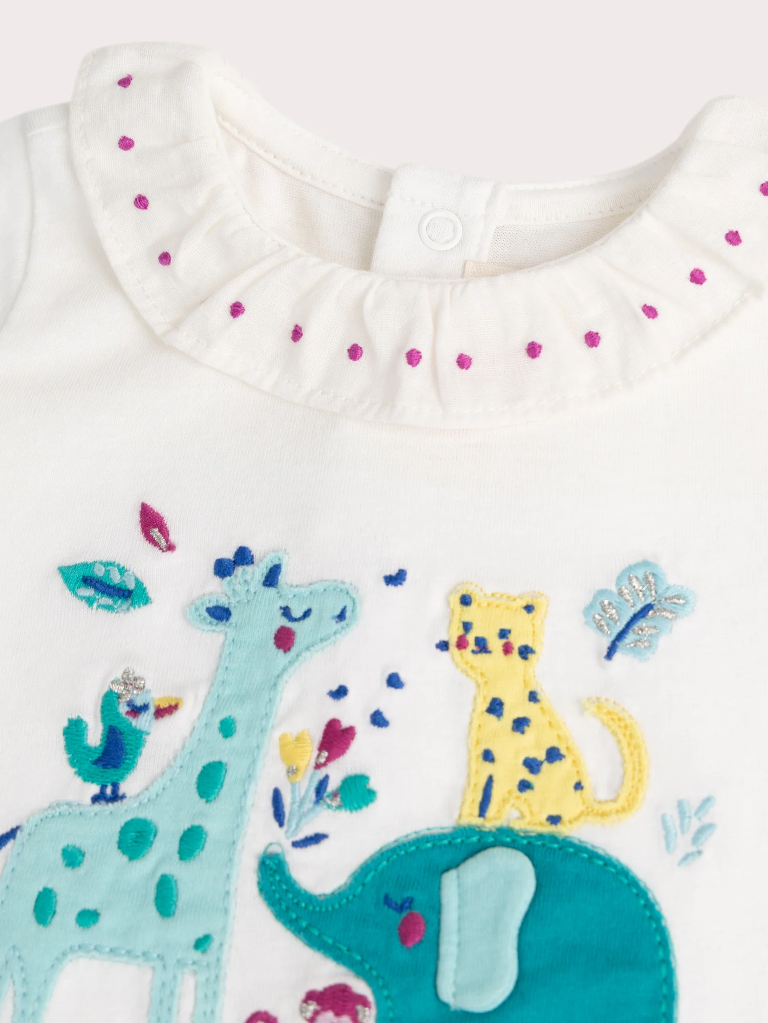 Brassière fantaisie écrue pour bébé fille - Image 3
