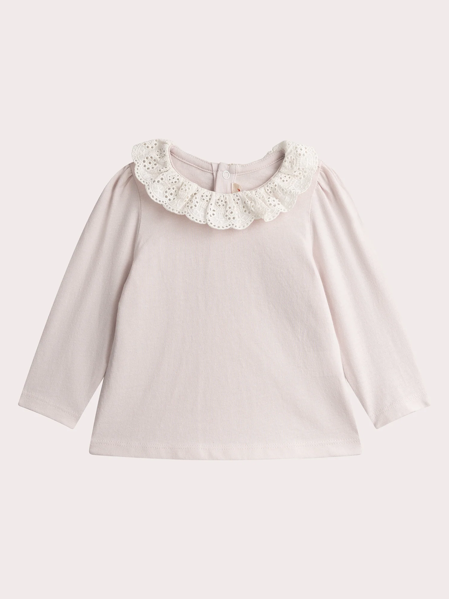 Brassière rose à manches longues pour bébé fille