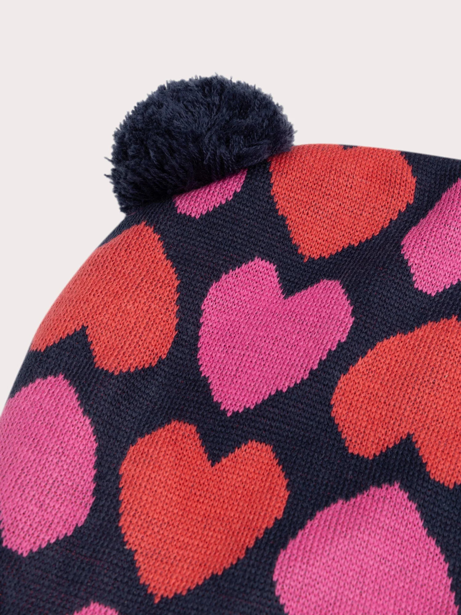Cagoule à motif cœurs pour fille - Image 3