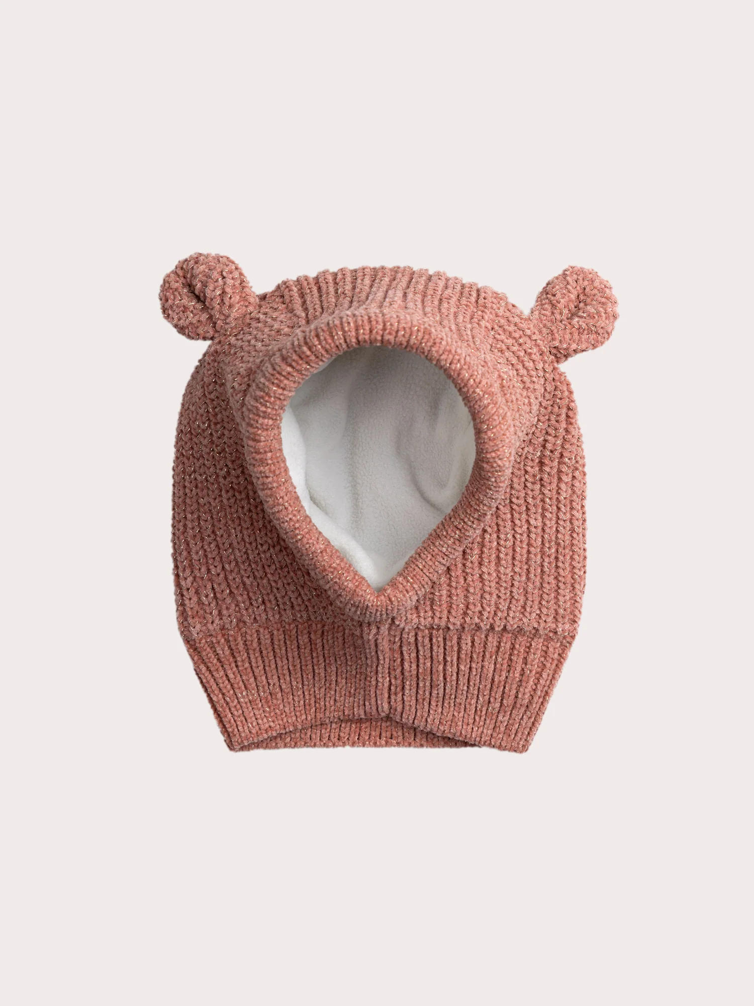 Cagoule animation 3D oreilles d'ours pour bébé fille