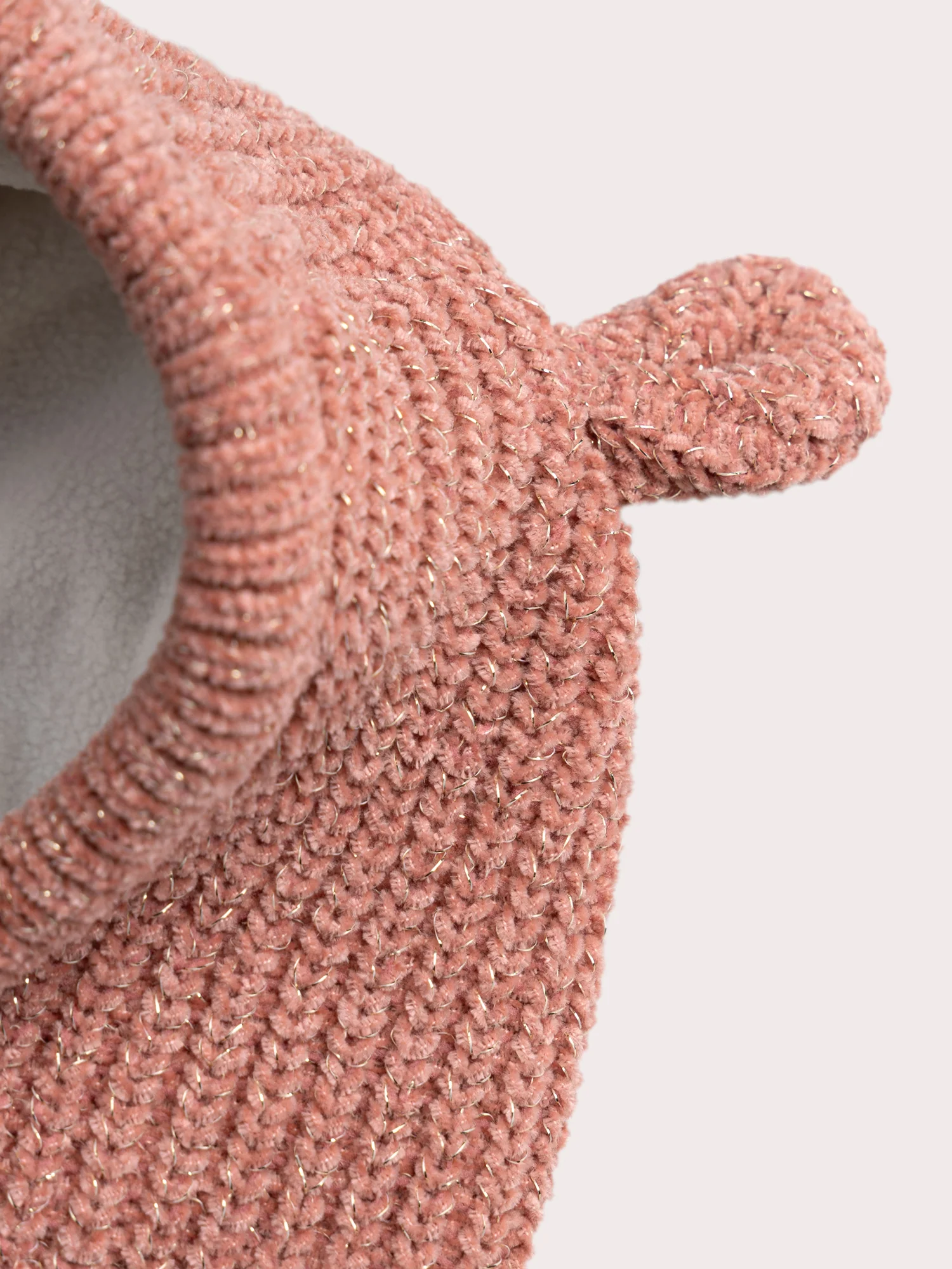 Cagoule animation 3D oreilles d'ours pour bébé fille - Image 3