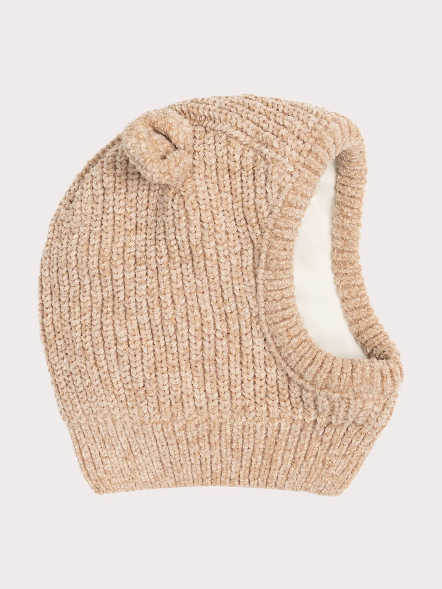 Cagoule couleur noisette pour bébé fille - Image 2
