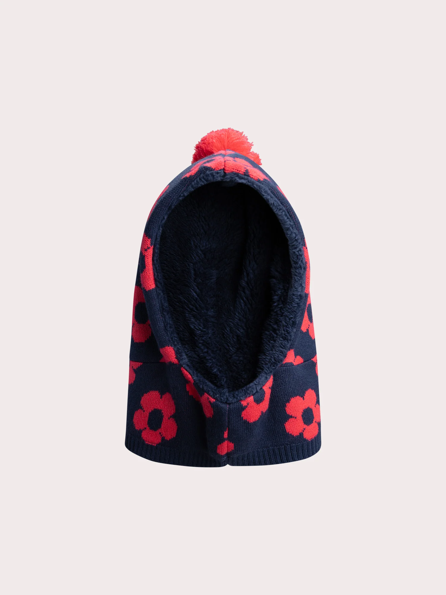 Cagoule imprimée fleur pour fille