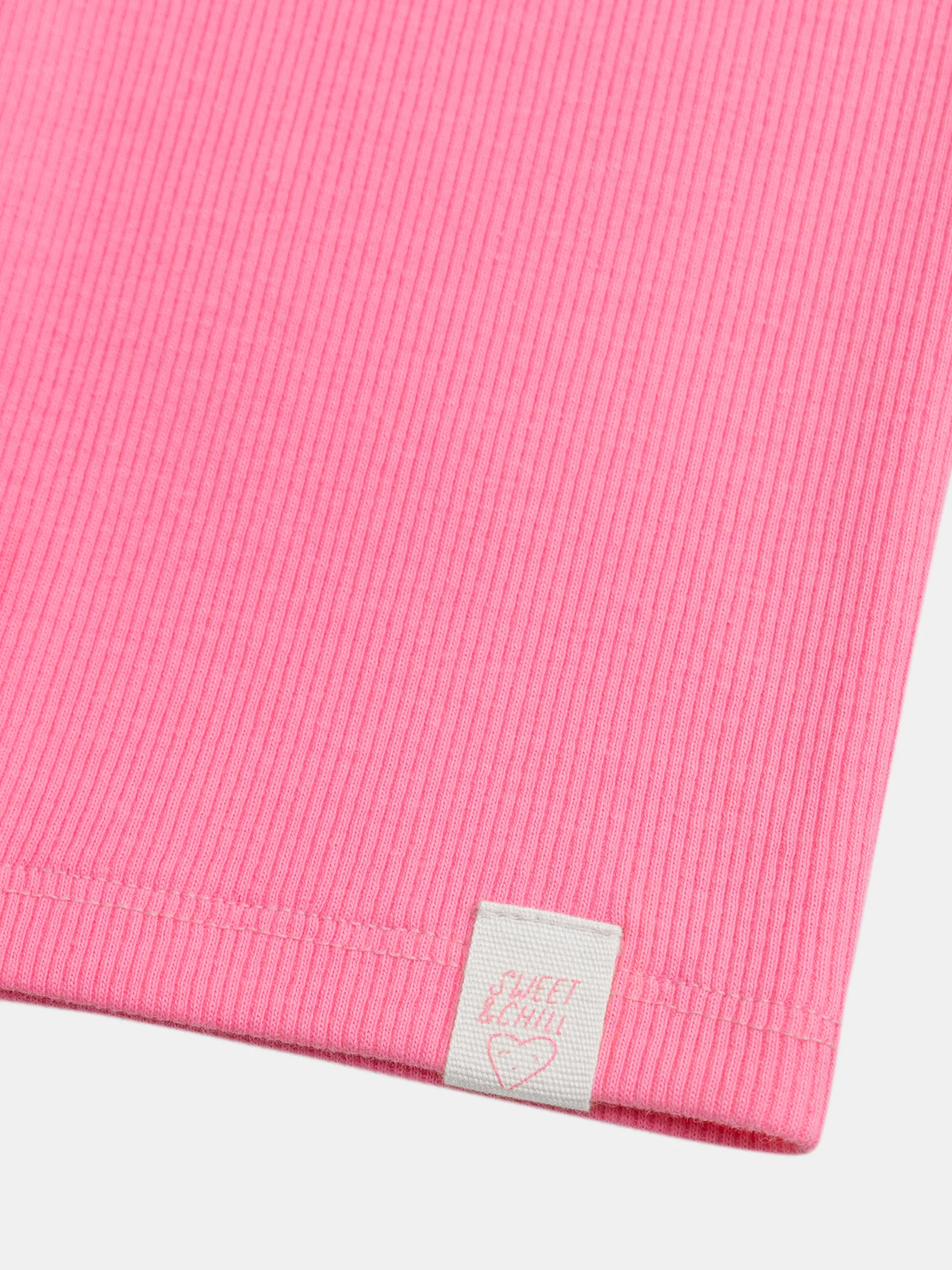 Cycliste rose fluo pour fille - Image 3