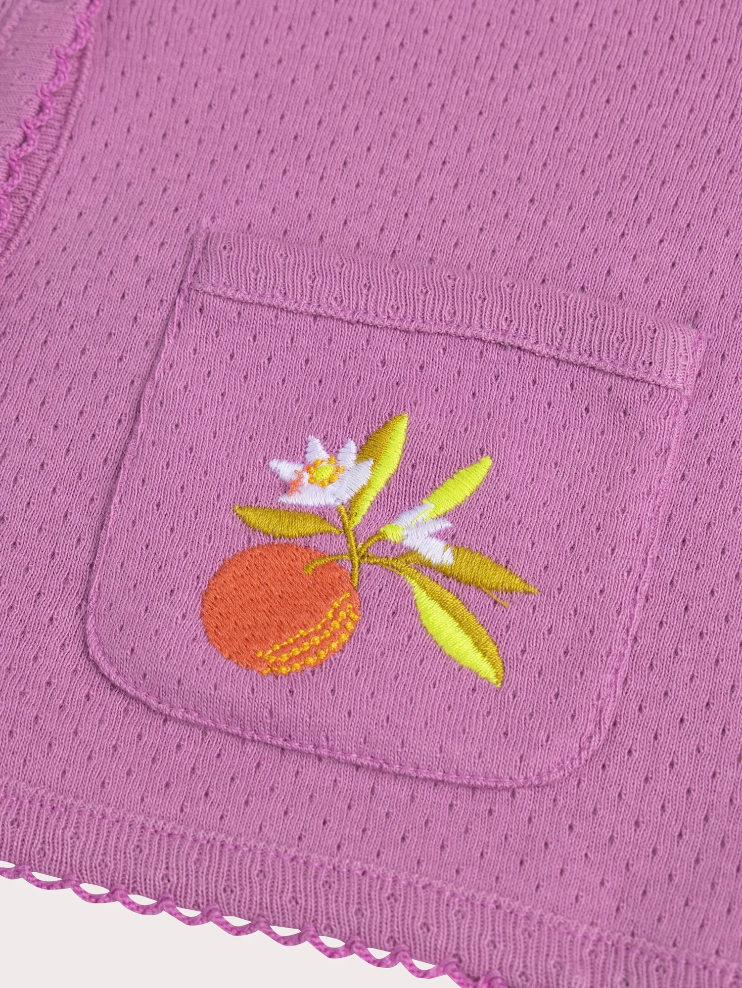 Cardigan agrumes pour bébé fille - Image 2