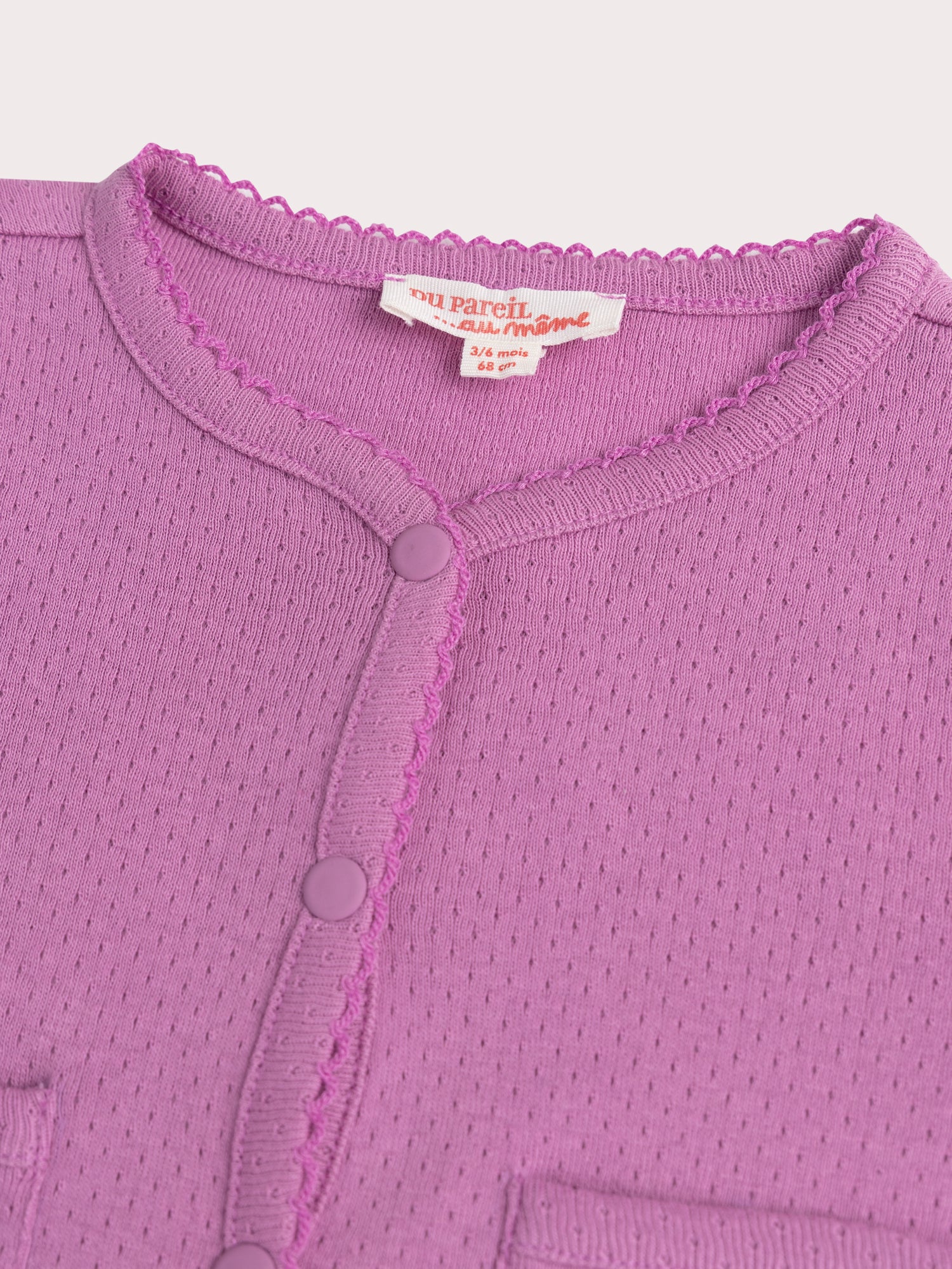 Cardigan agrumes pour bébé fille - Image 3
