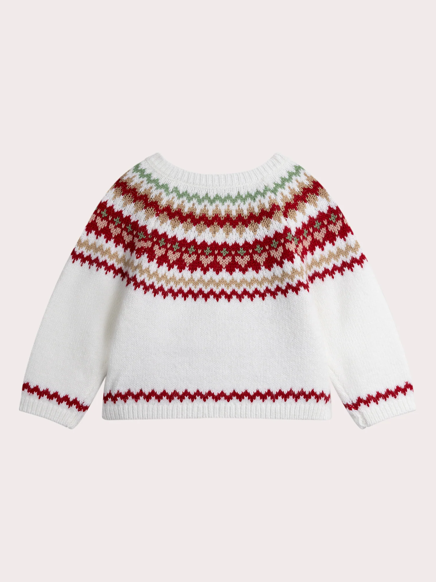 Cardigan en intarsia pour bébé fille - Image 3