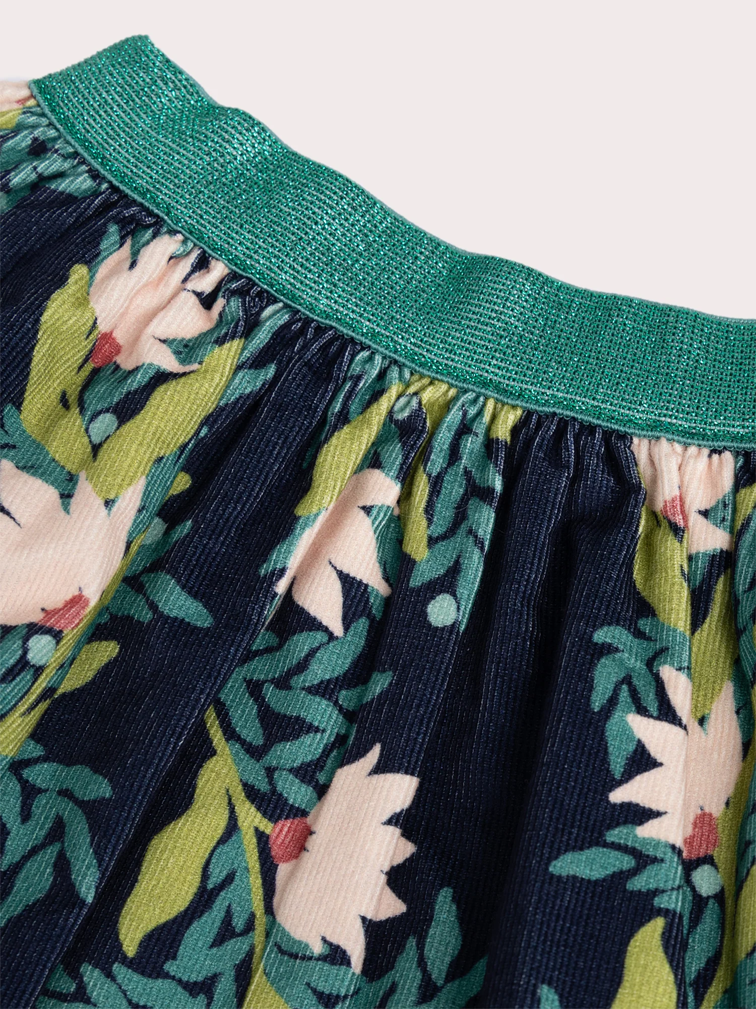 Cardigan reversible à fourrure marine pour fille - Image 3