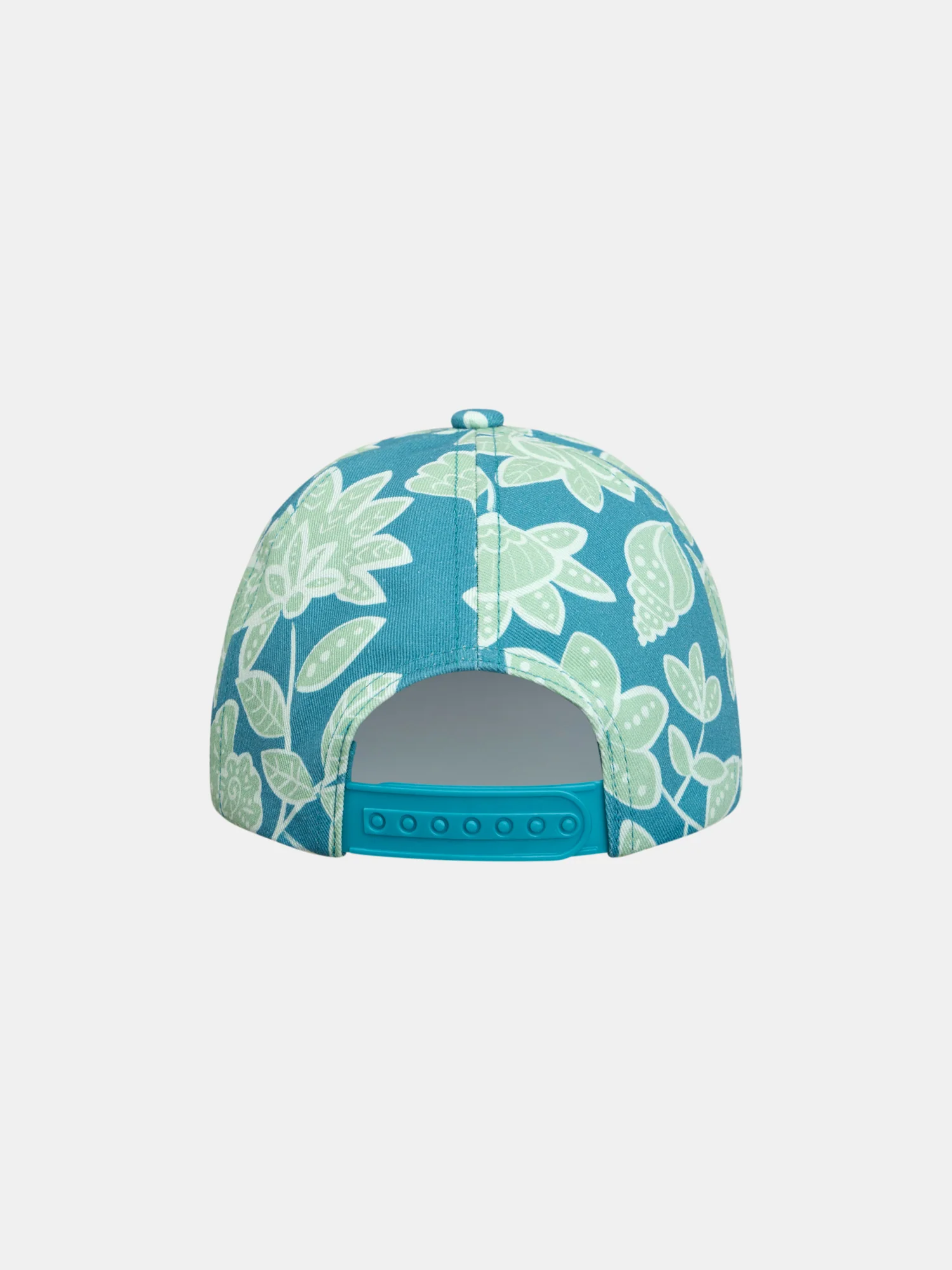 Casquette bleu imprimé fleurie pour fille - Image 3