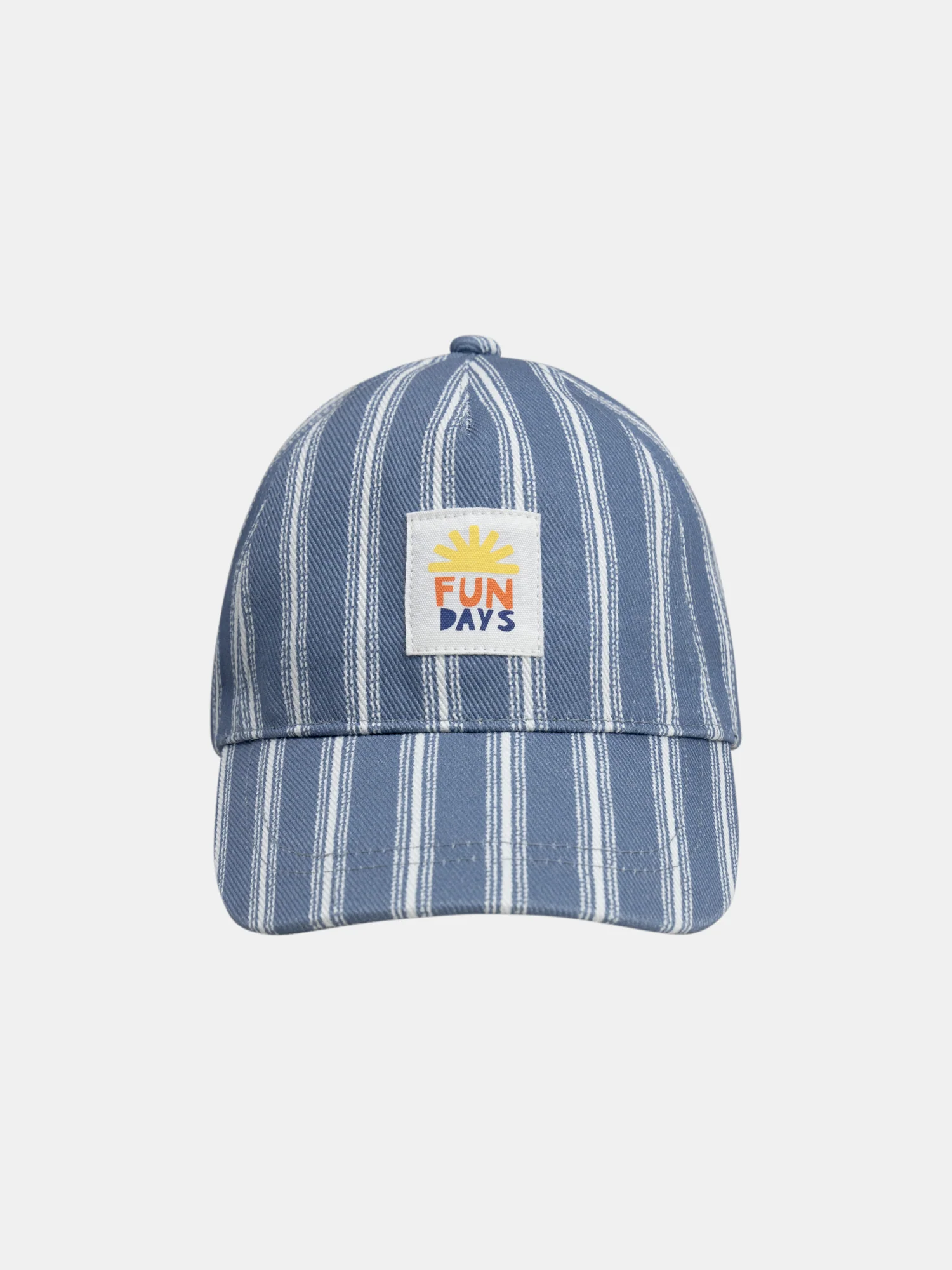 Casquette en denim rayé pour garçon