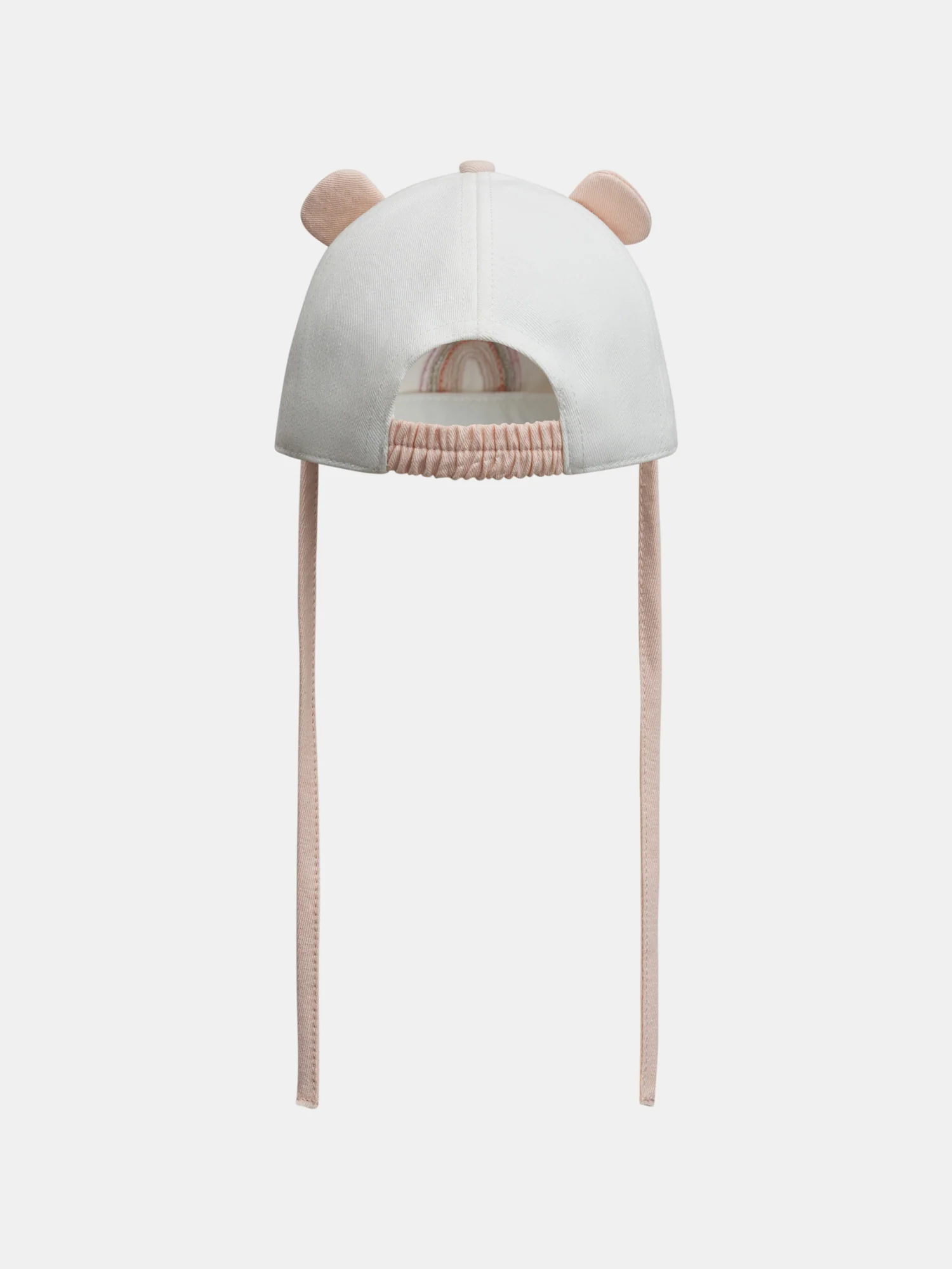 Casquette imprimée arc-en-ciel pour bébé fille - Image 3