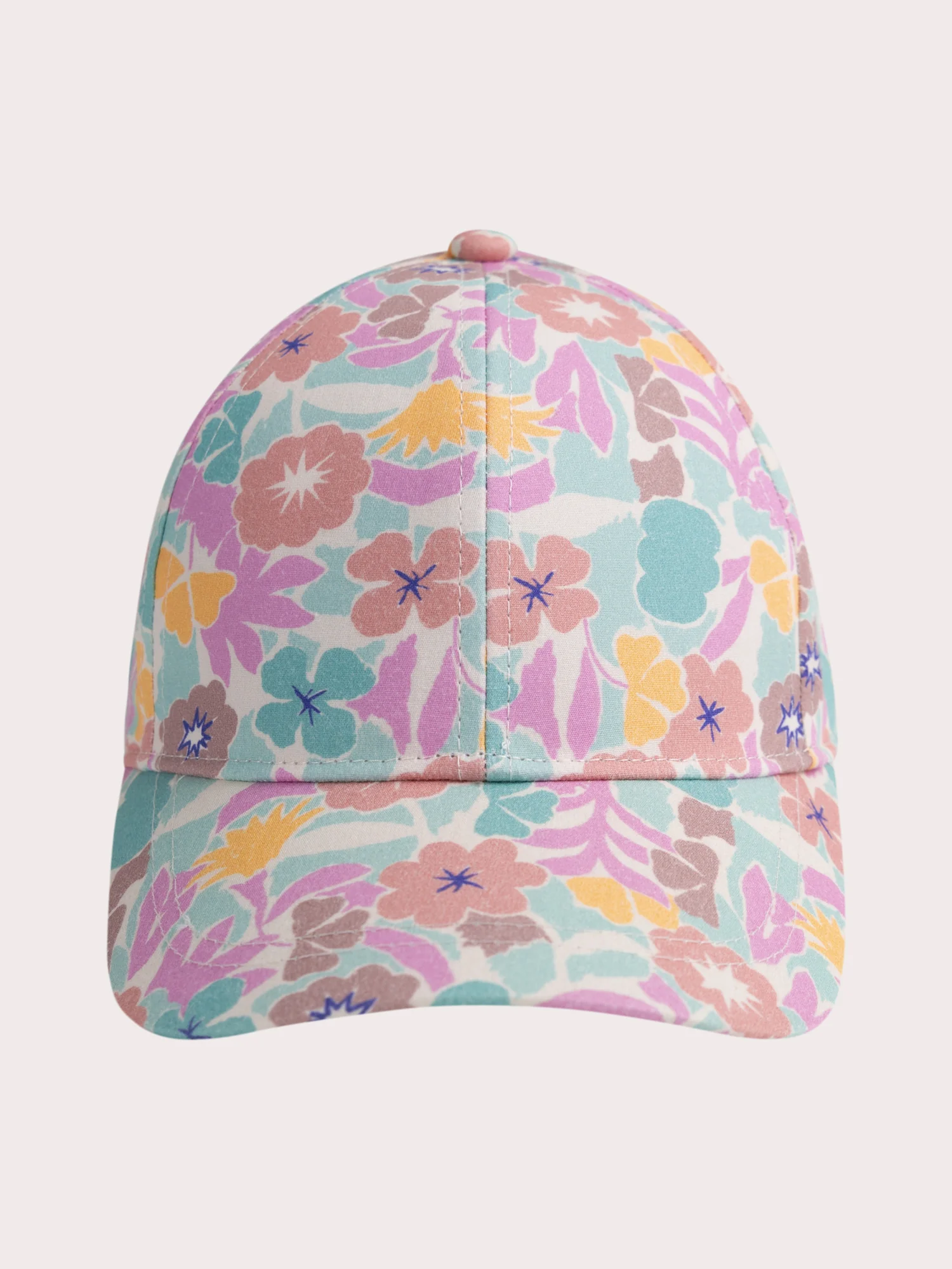 Casquette imprimée fleurie fille
