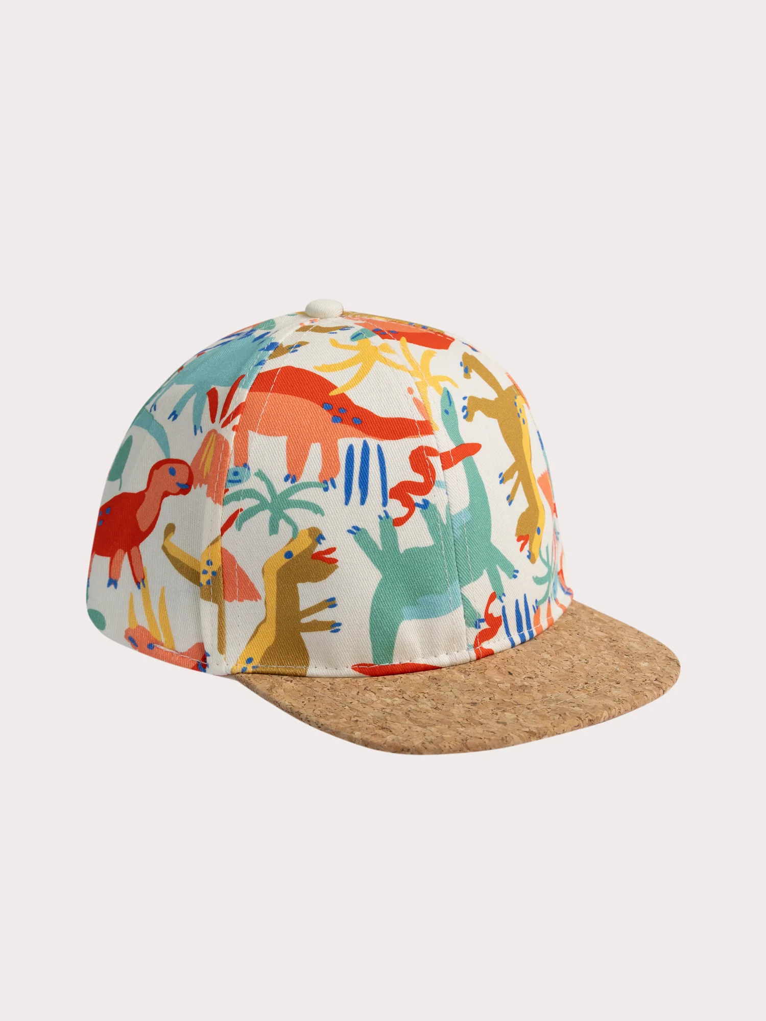 Casquette ivoire imprimé dinosaure garçon - Image 2