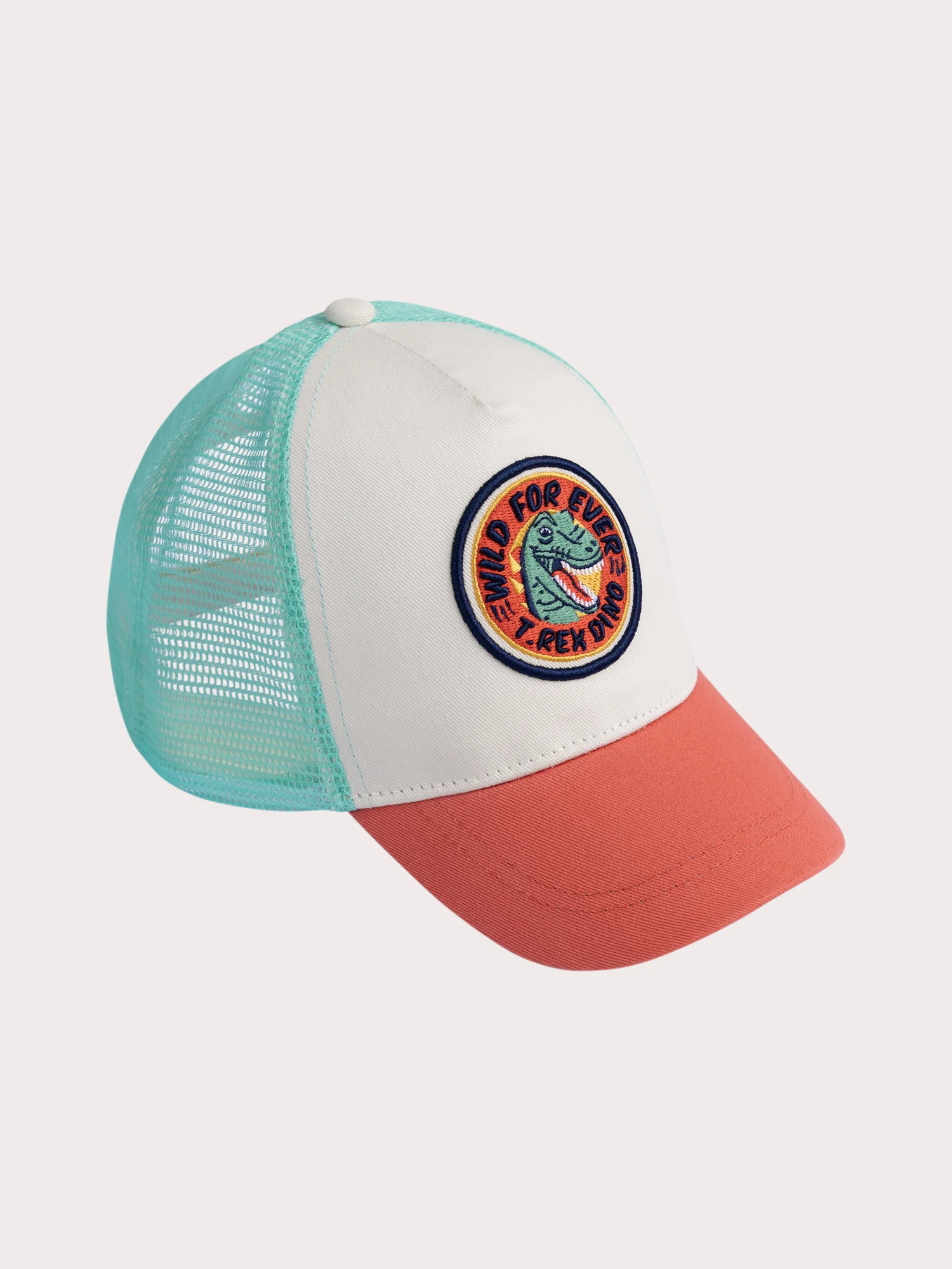 Casquette ivoire motif dinosaure garçon - Image 2