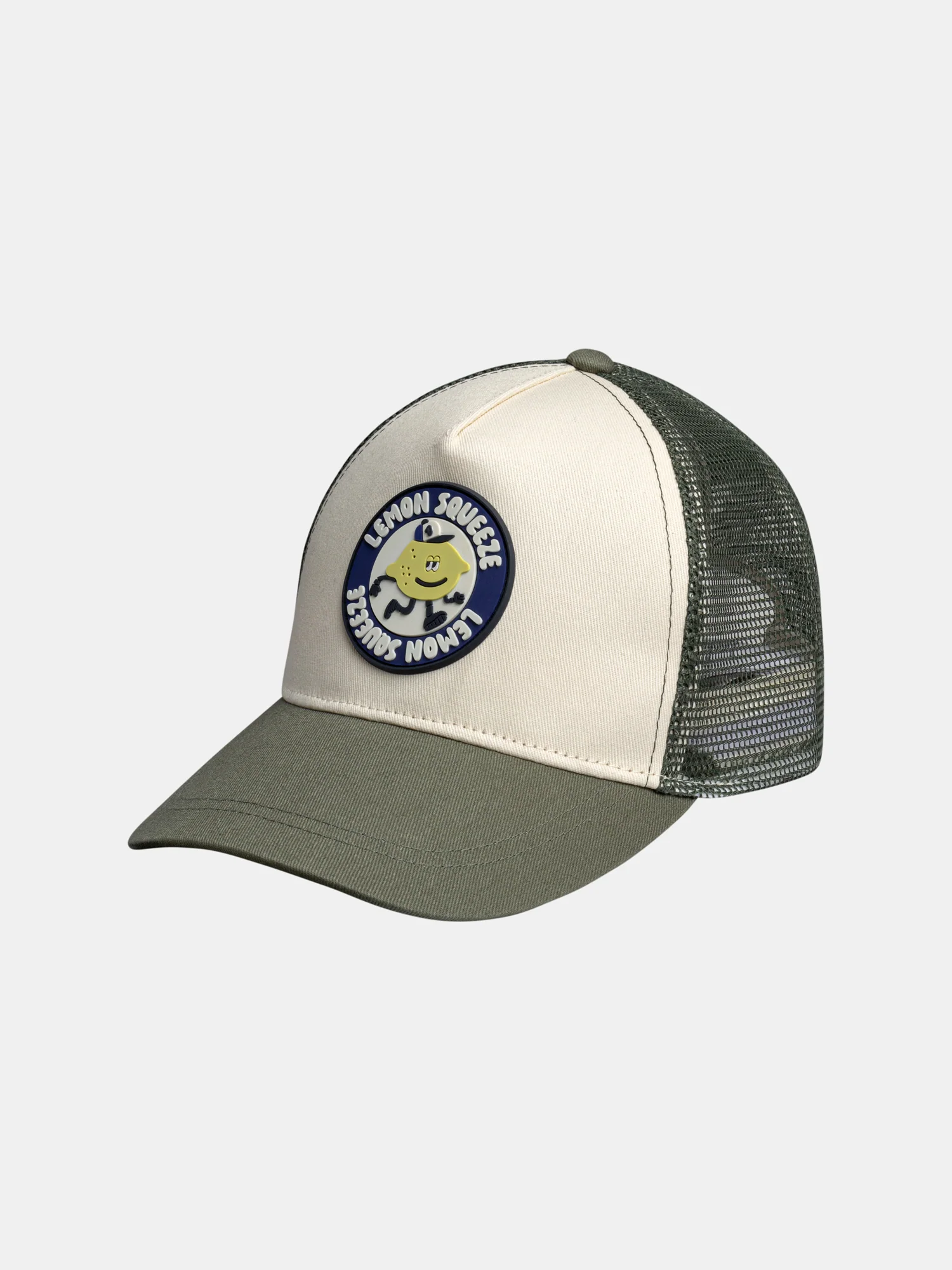 Casquette kaki motif bonhomme citron pour garçon - Image 3