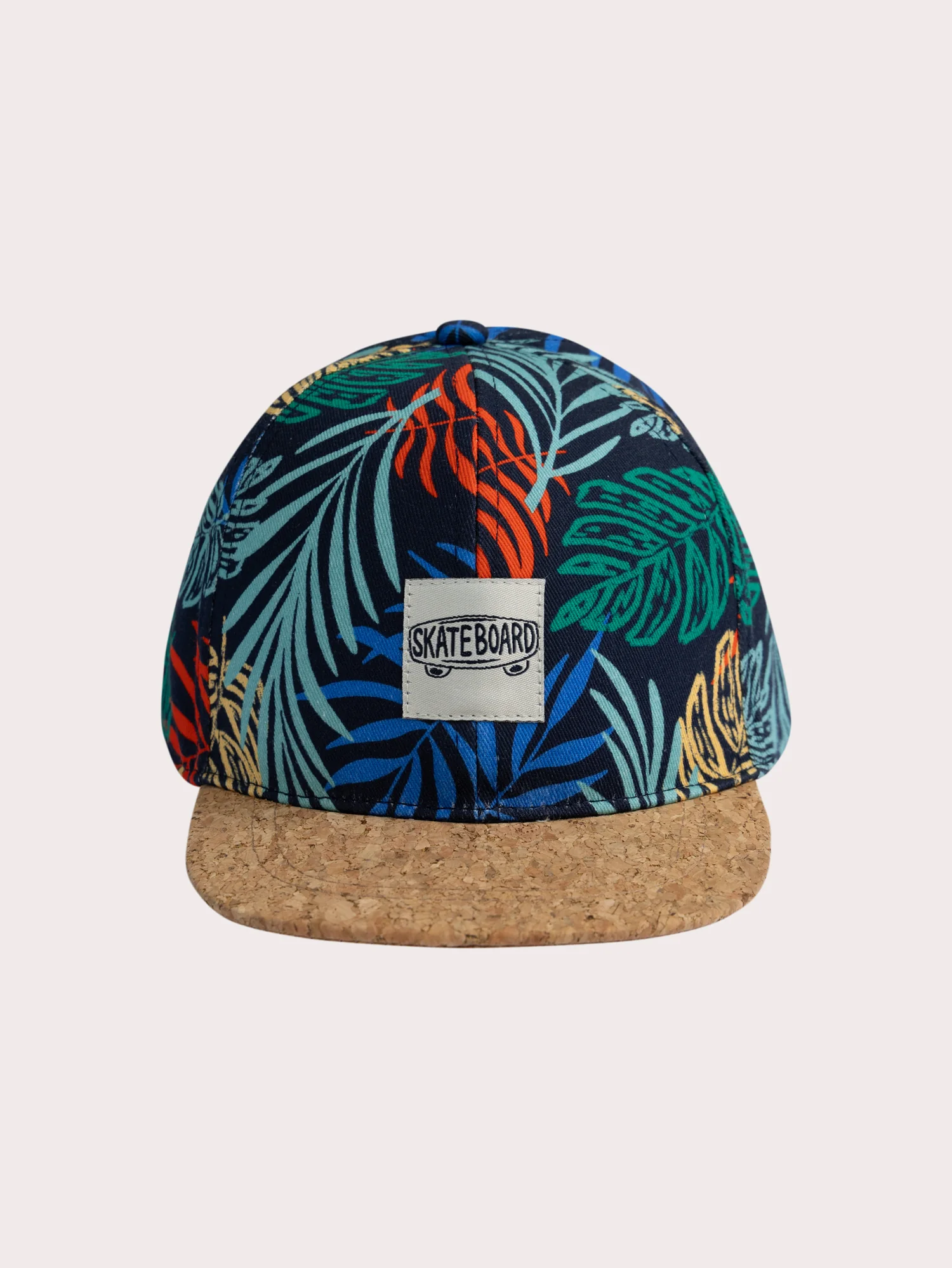 Casquette marine imprimé jungle pour garçon