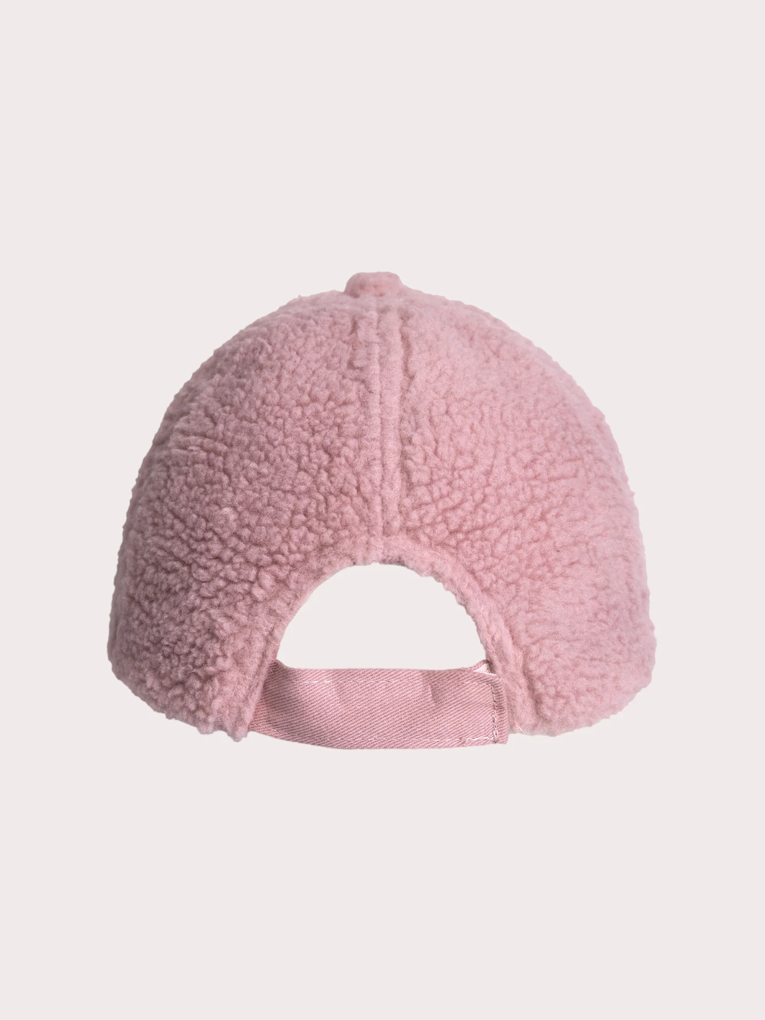 Casquette rose effet mouton pour fille - Image 3